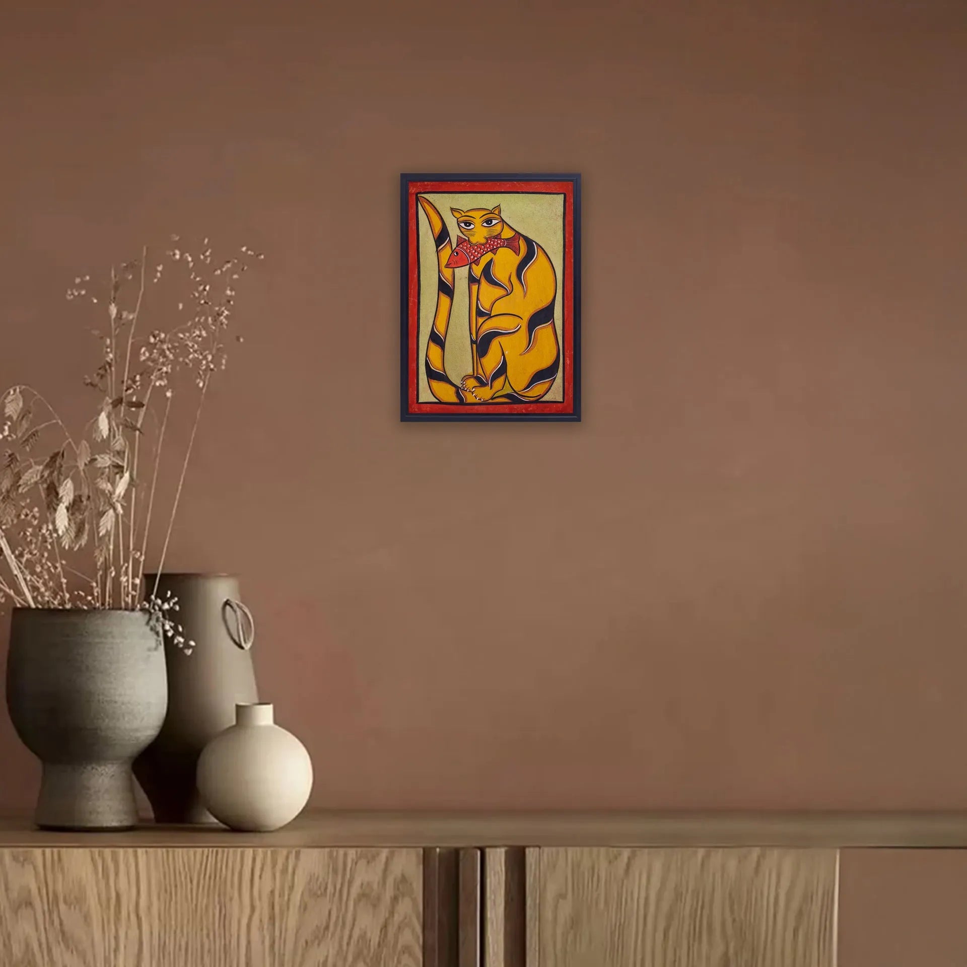 Bengal Pattachitra - Cat fish