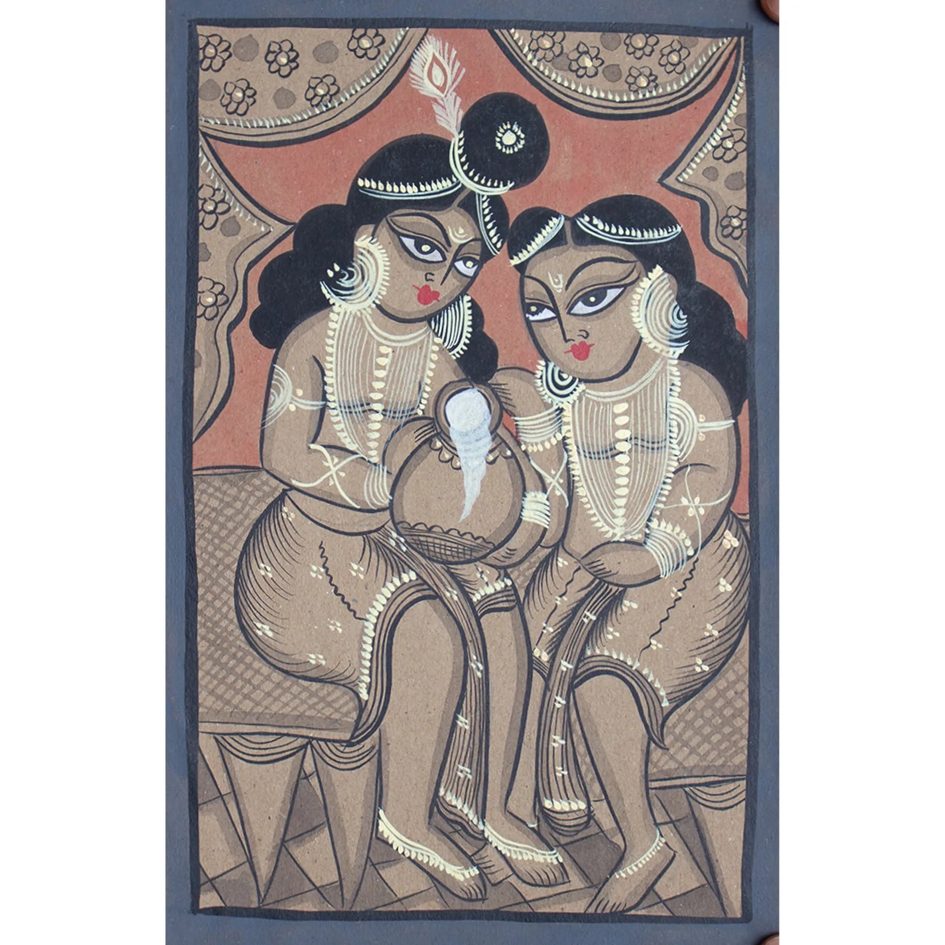 Bengal Pattachitra - Baal Gopal