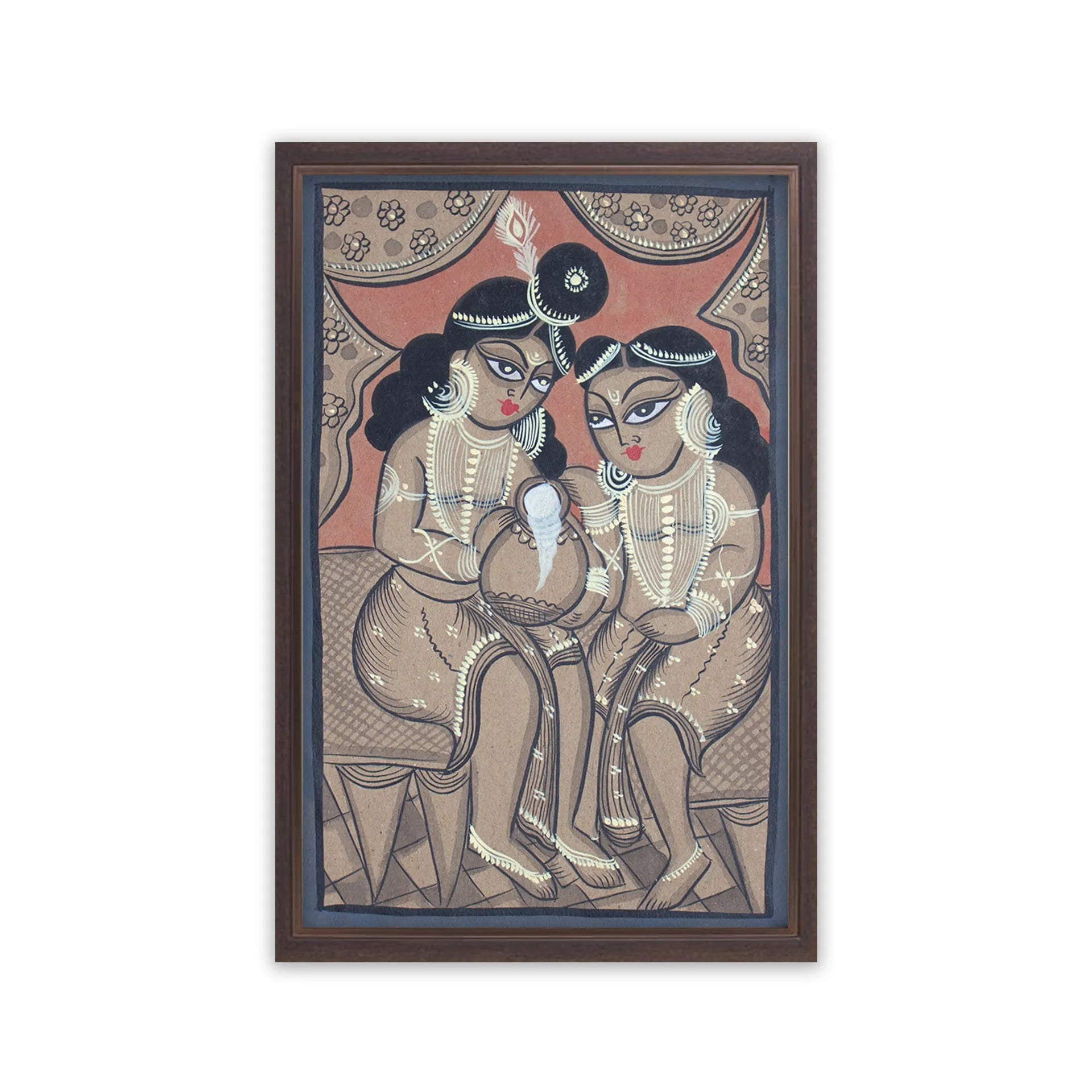 Bengal Pattachitra - Baal Gopal