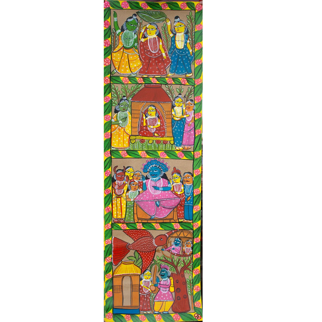 Bengal Pattachitra - Ramayan