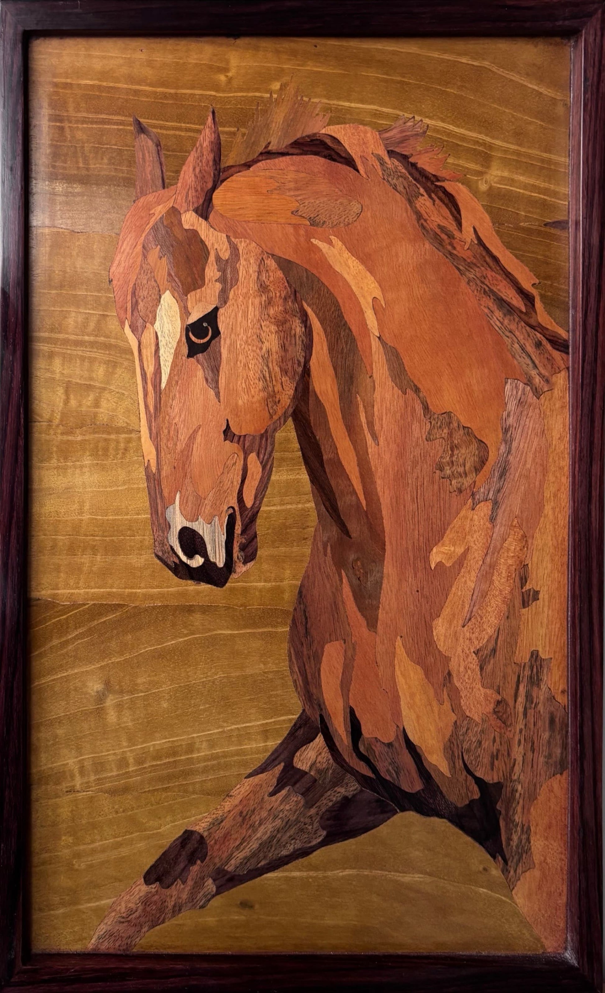 Mysore Rosewood Inlay – The Noble Horse