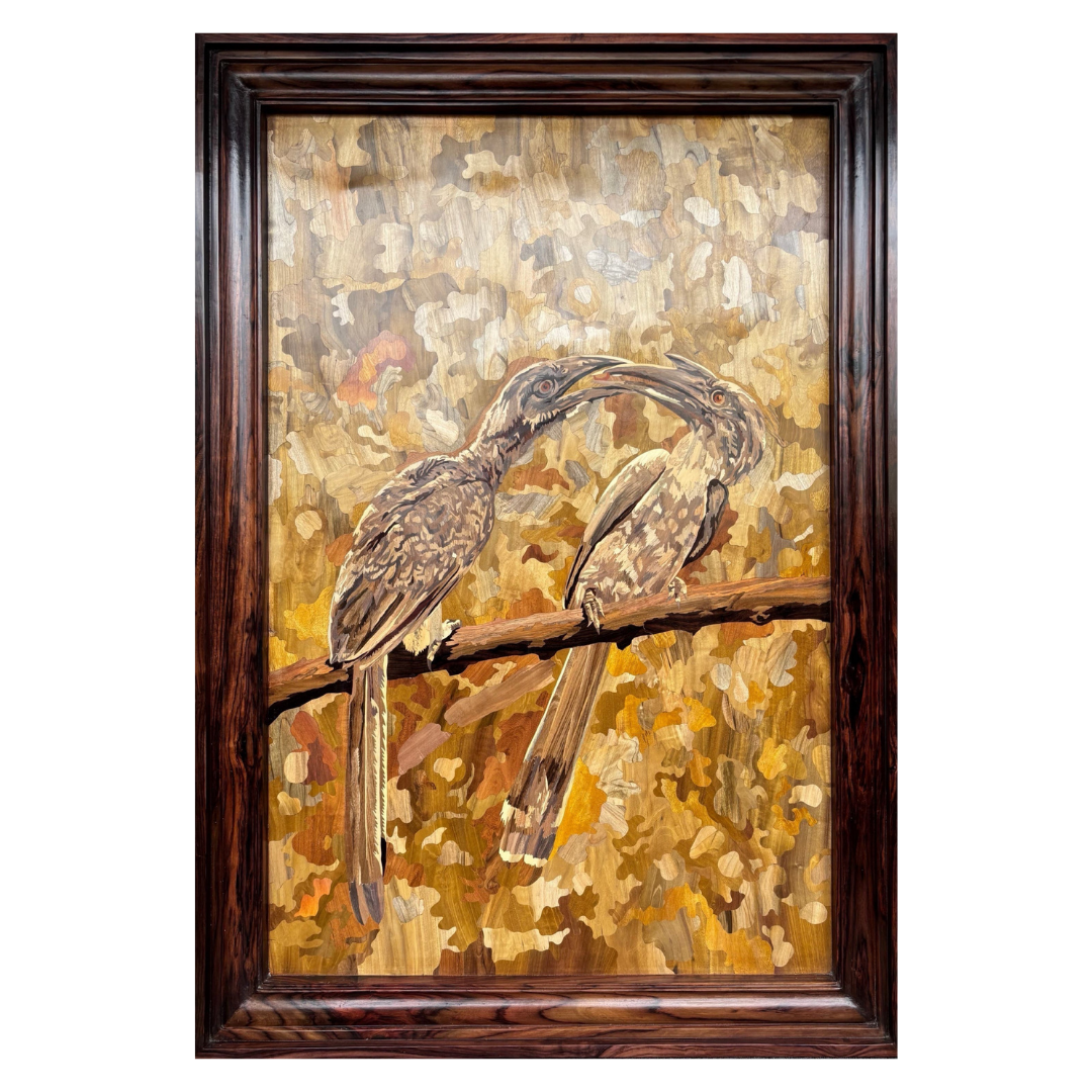 Mysore Rosewood Inlay – The Hornbill Pair