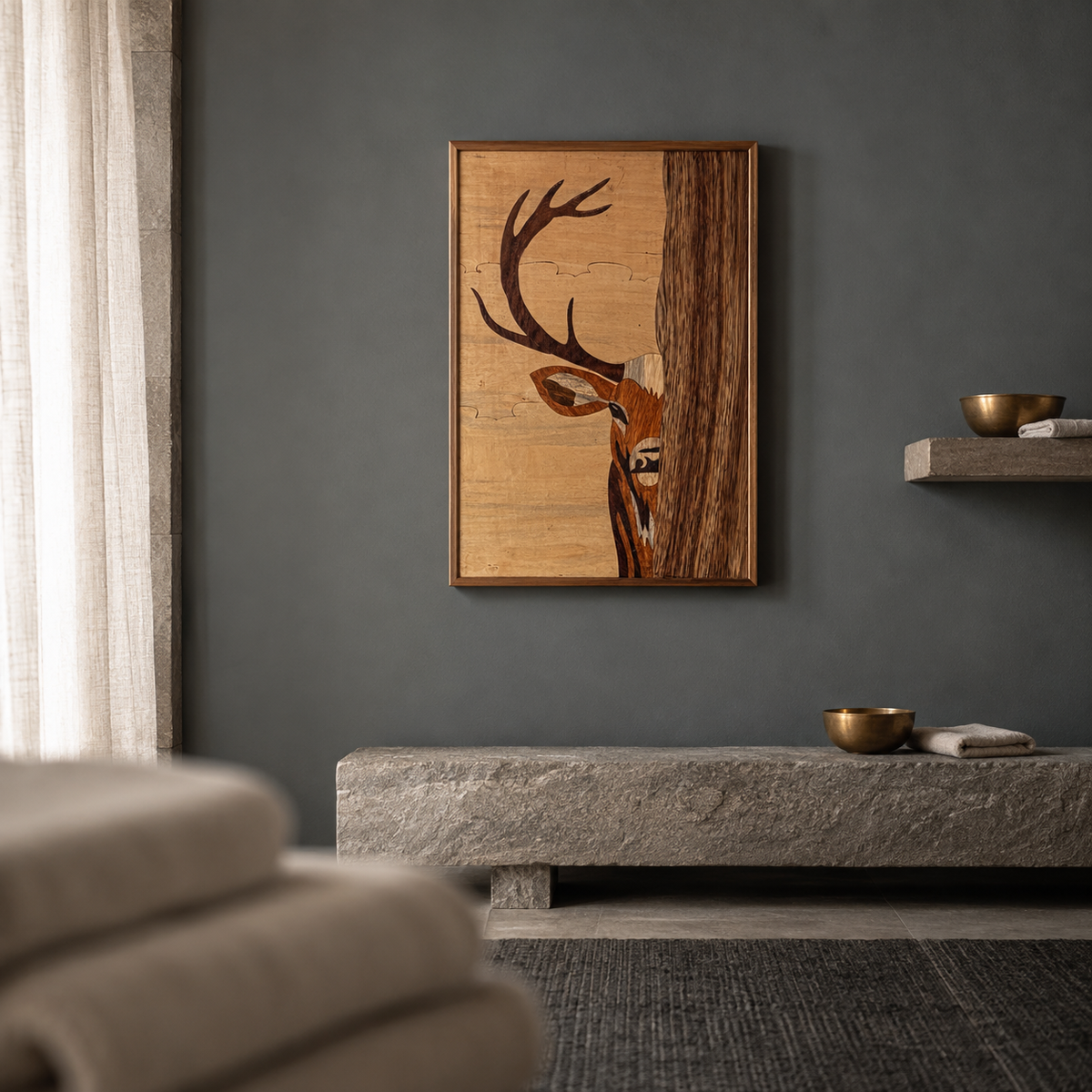 Mysore Rosewood Inlay – The Curious Deer