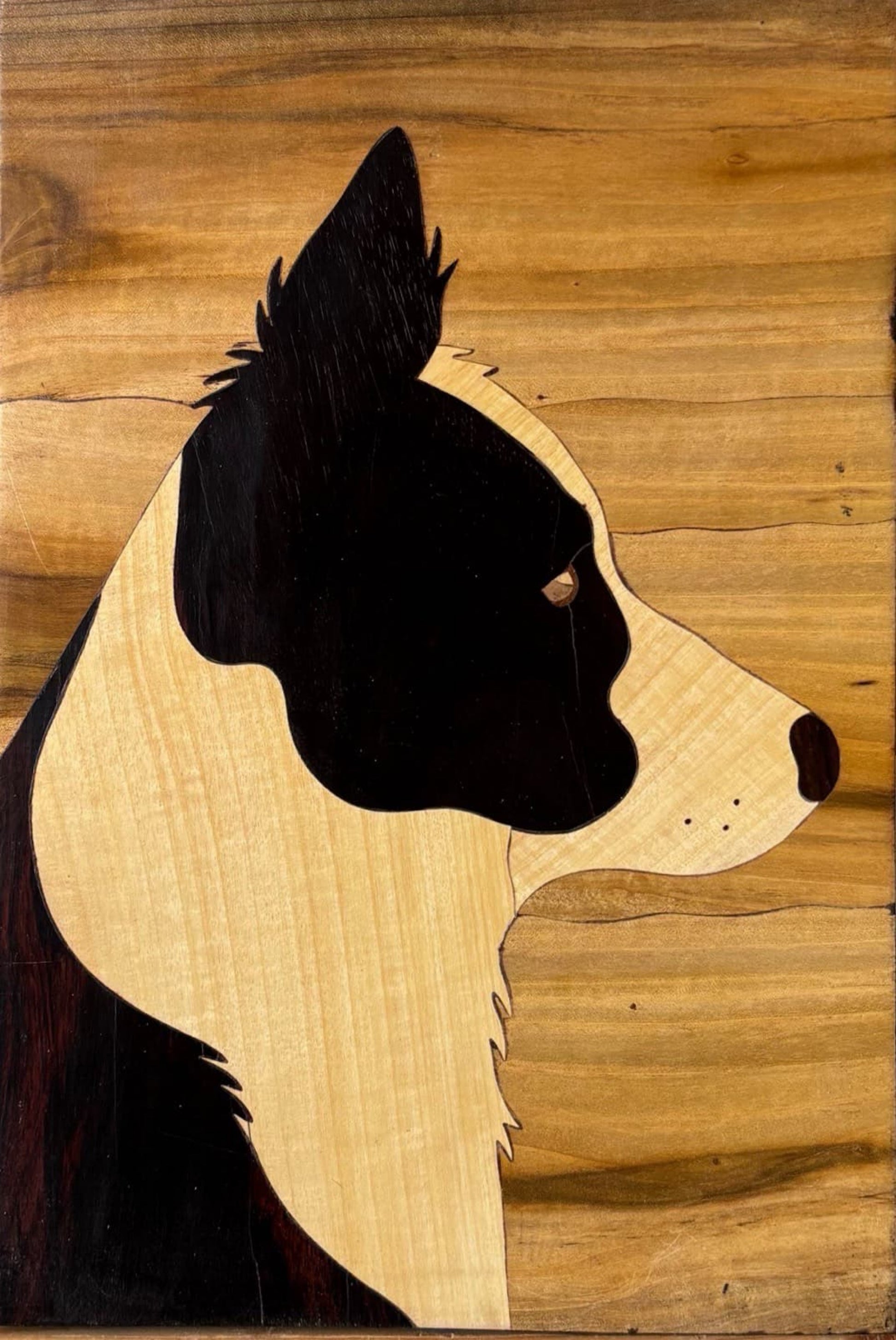 Mysore Rosewood Inlay – The Dog