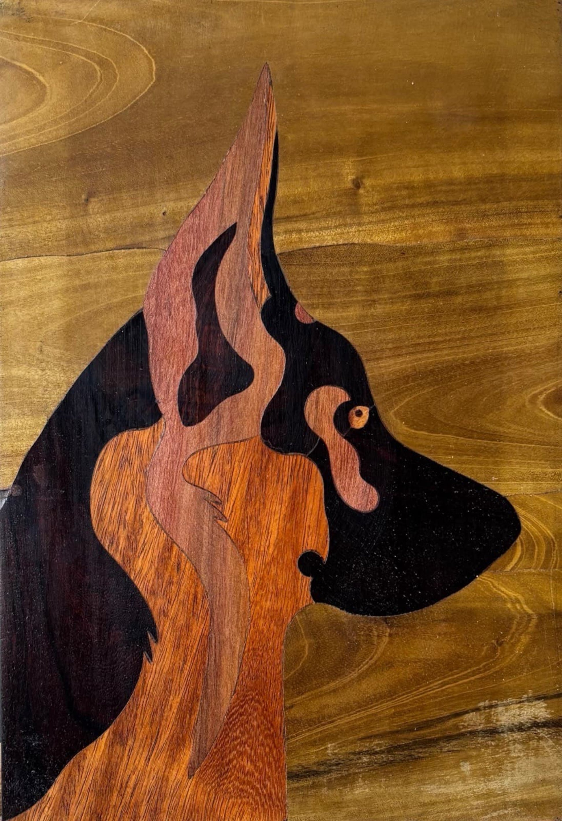 Mysore Rosewood Inlay – The Dog