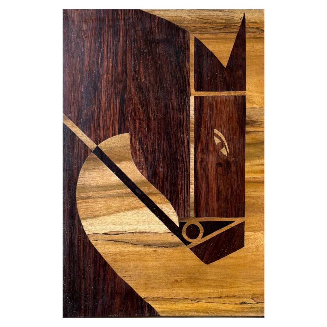 Mysore Rosewood Inlay – Horses