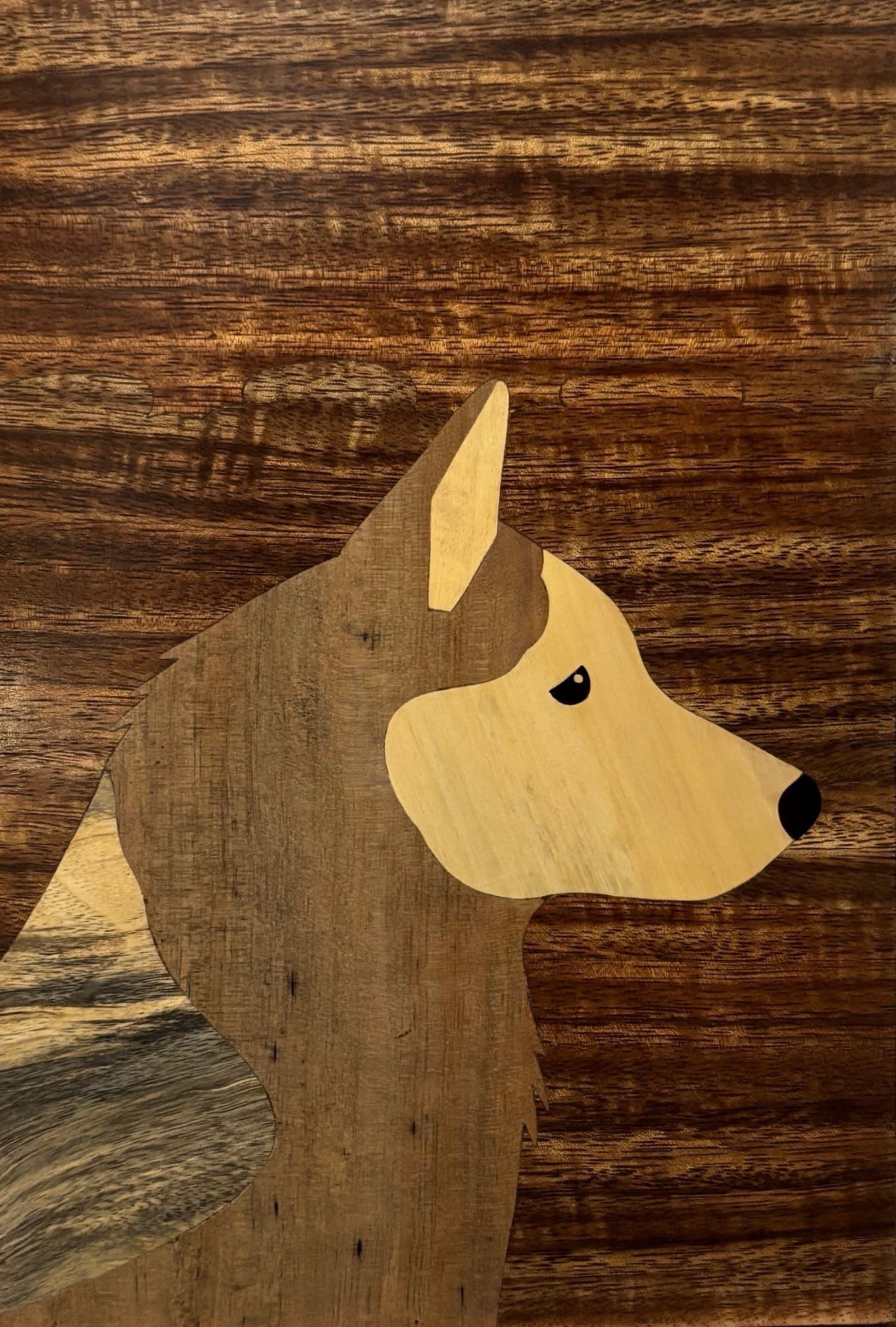 Mysore Rosewood Inlay – Dog