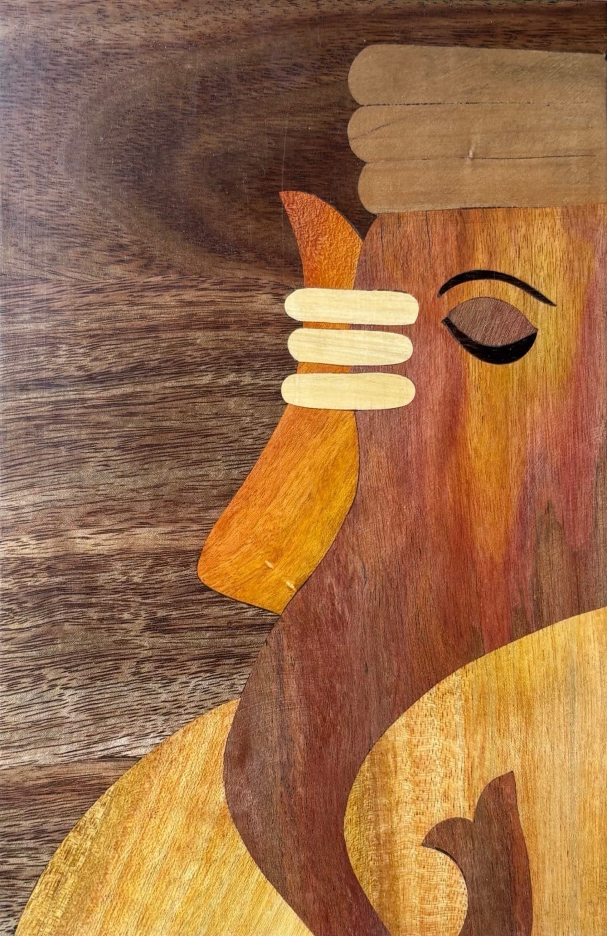 Mysore Rosewood Inlay – Lord Ganesha