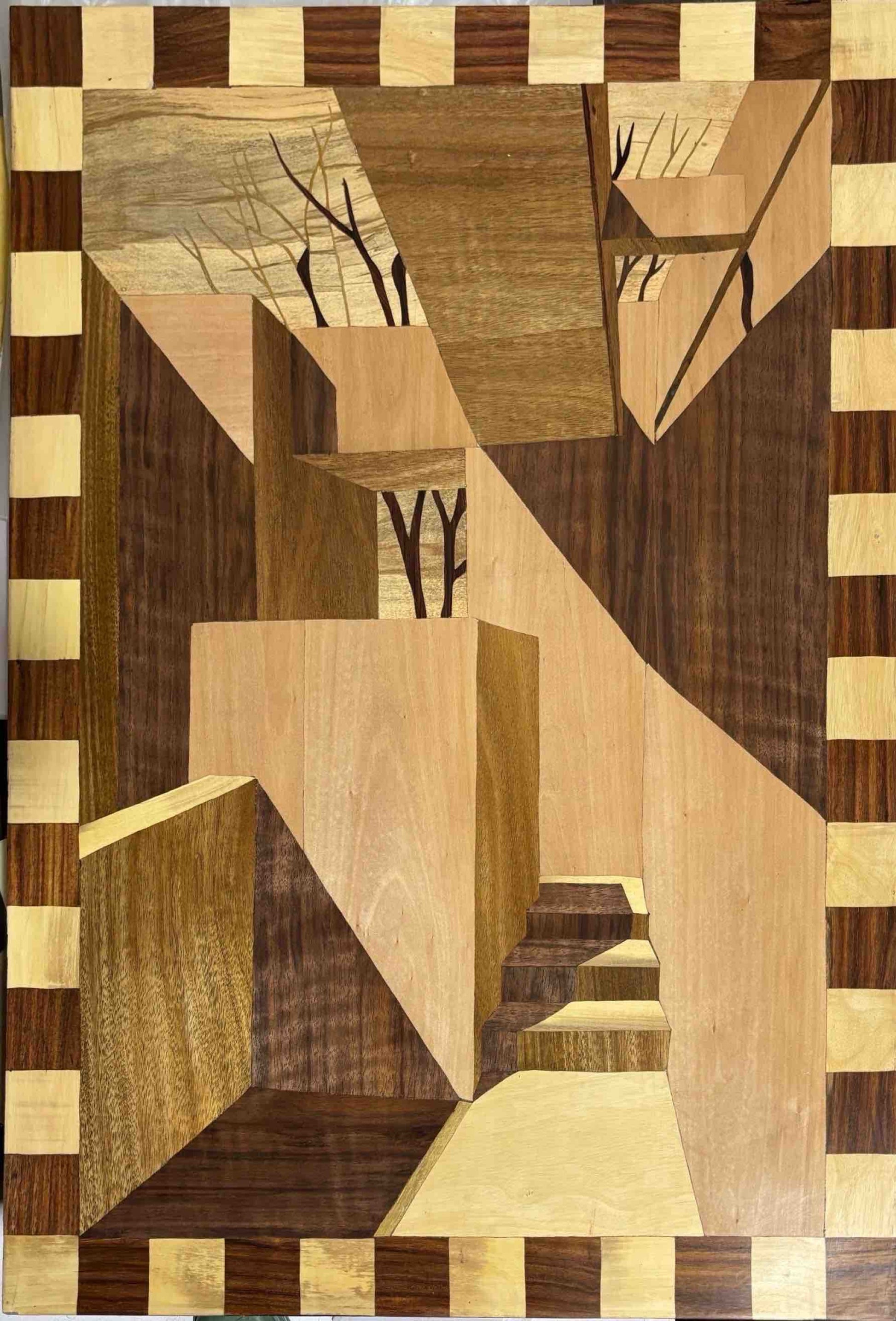 Mysore Rosewood Inlay – The Stairway
