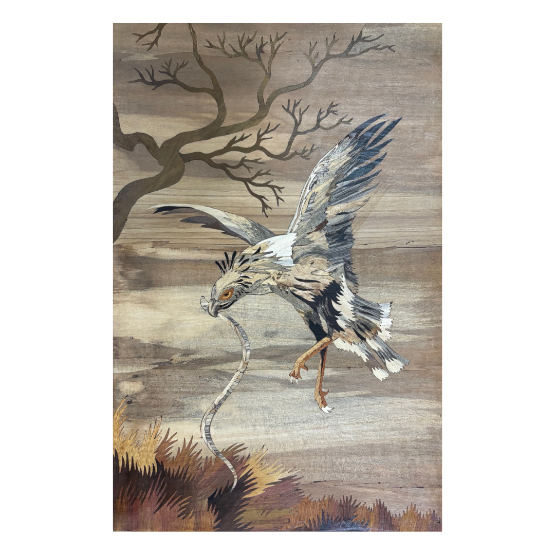 Mysore Rosewood Inlay – Bird in Flight | Masterpiece