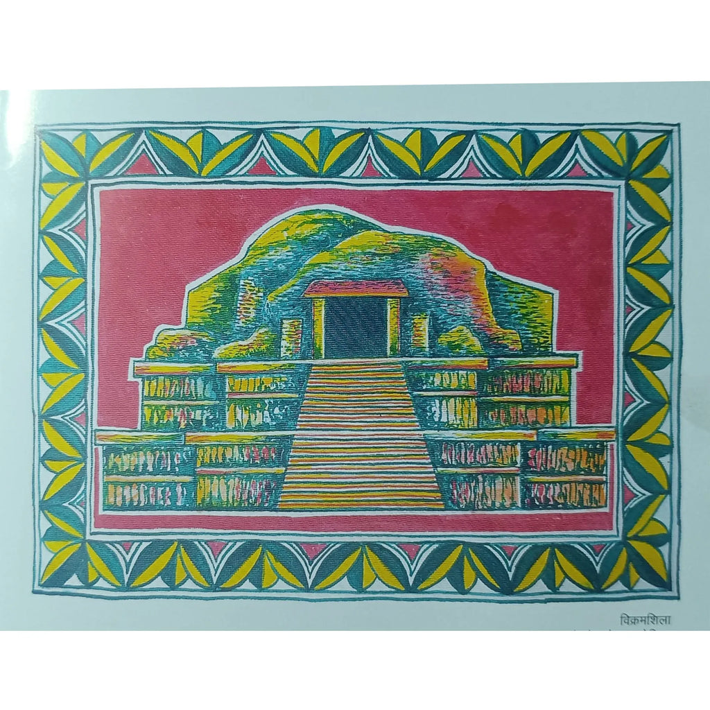 Manjusha - Vikram Shila ruins in Manjusha style