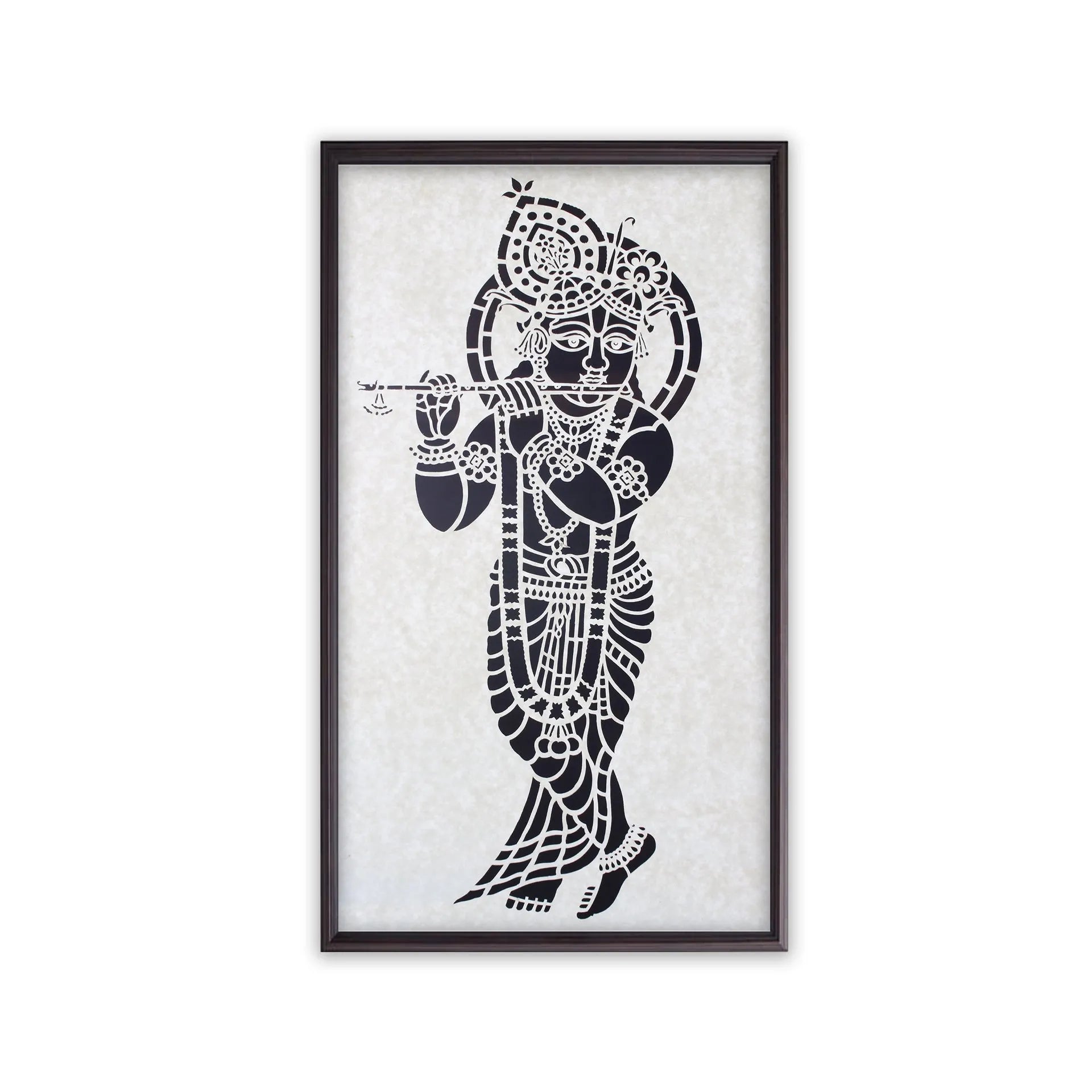 Sanjhi Art - Krishna