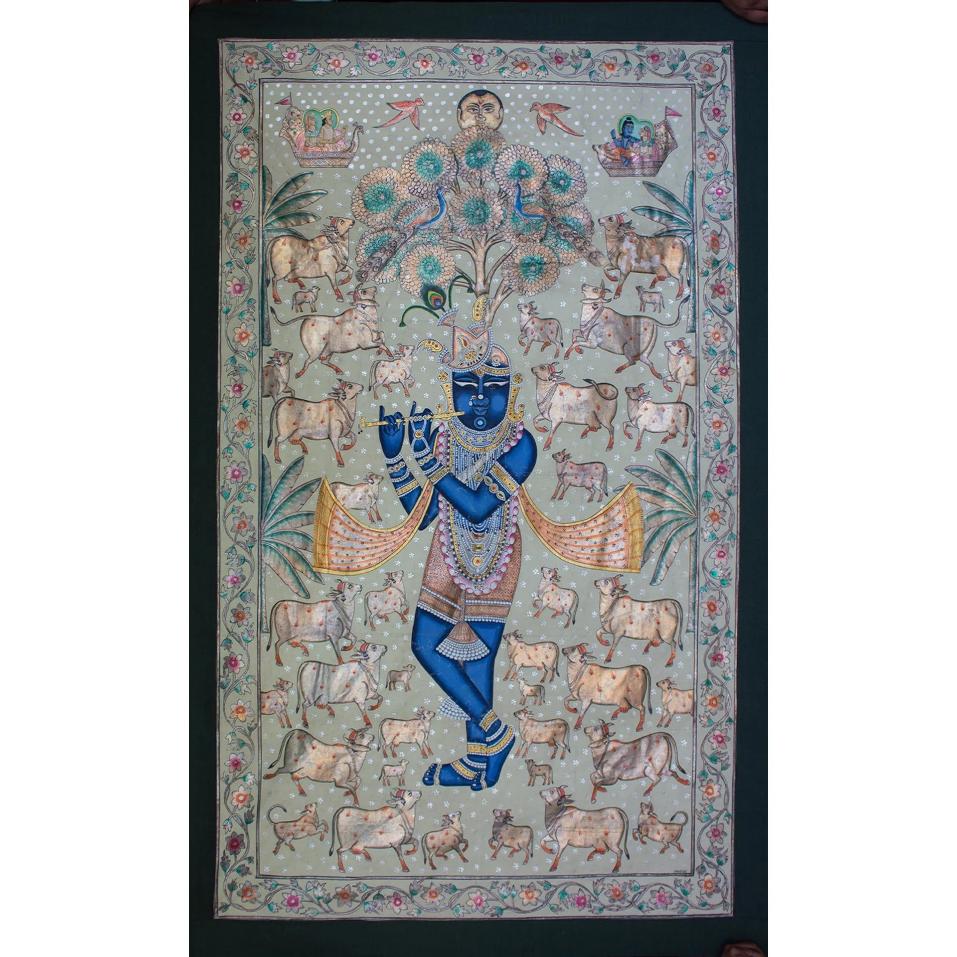 Pichwai Art - Banke Bihari Gopashtmi