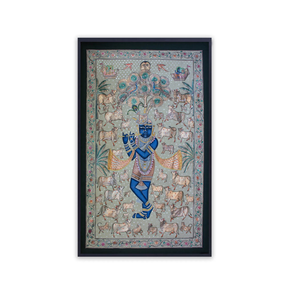 Pichwai Art - Banke Bihari Gopashtmi