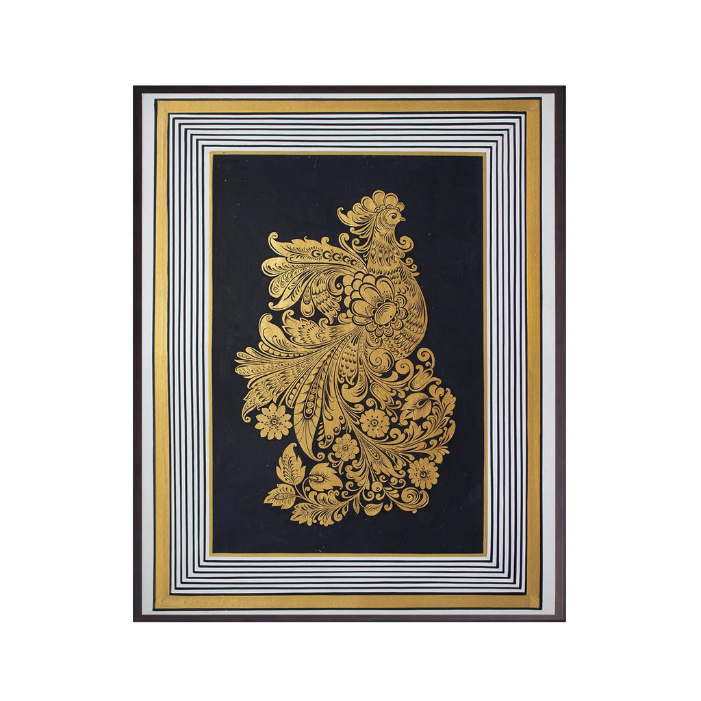 The Golden peacock