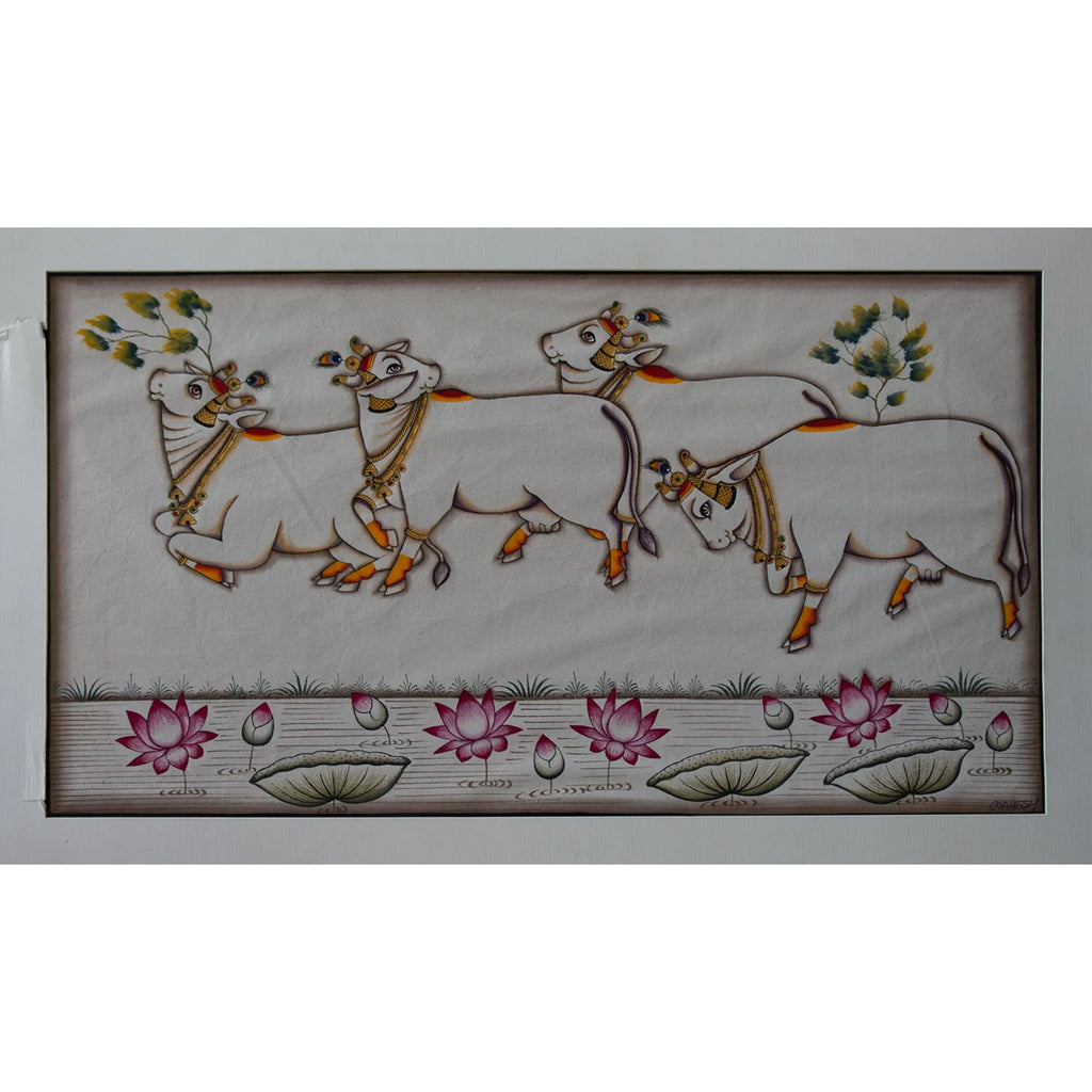 Pichwai Art - The Pichwai Cows