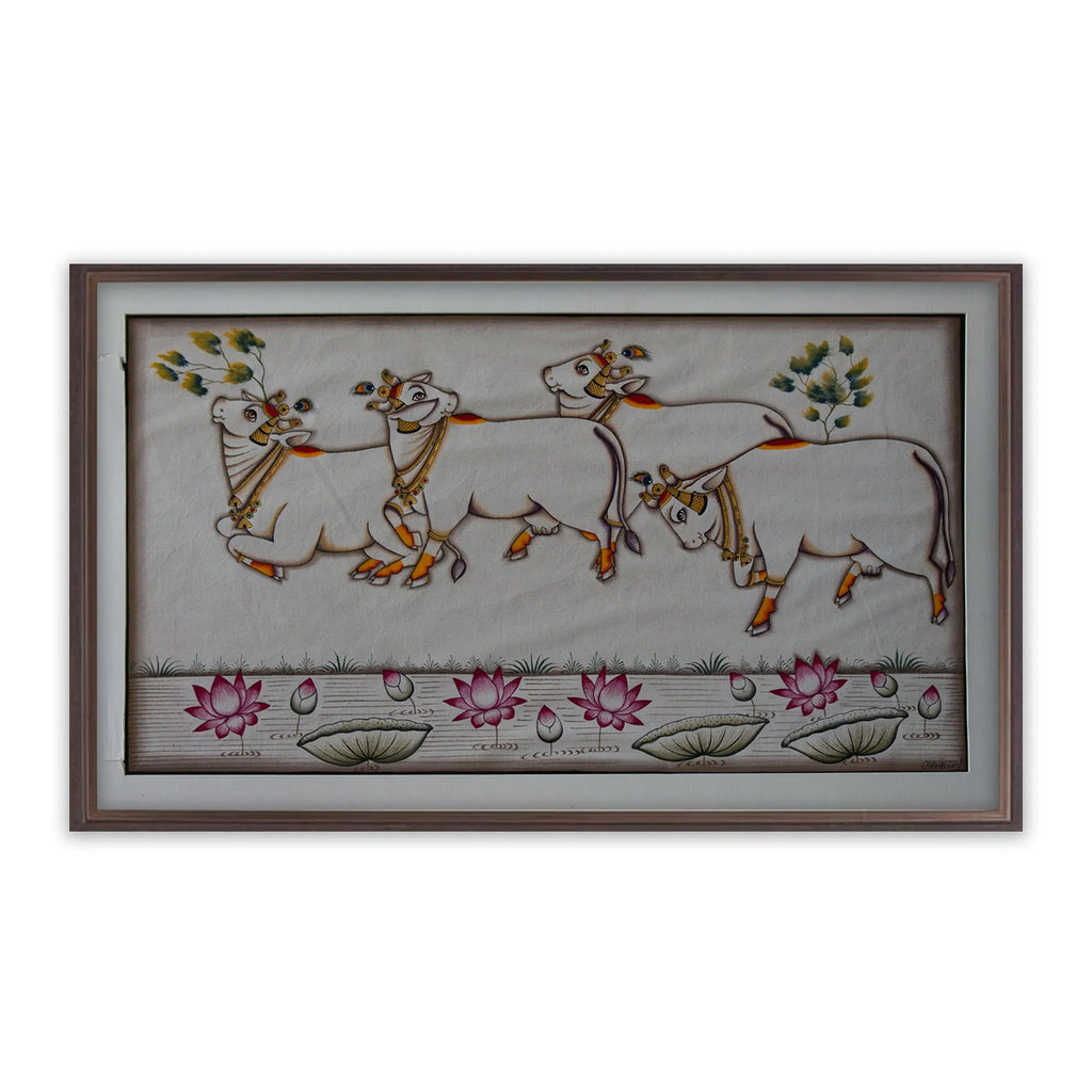 Pichwai Art - The Pichwai Cows