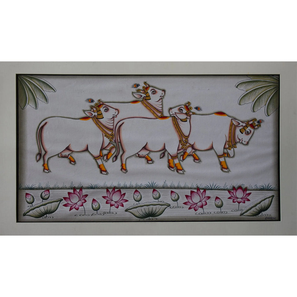 Pichwai Art - The Pichwai Cows