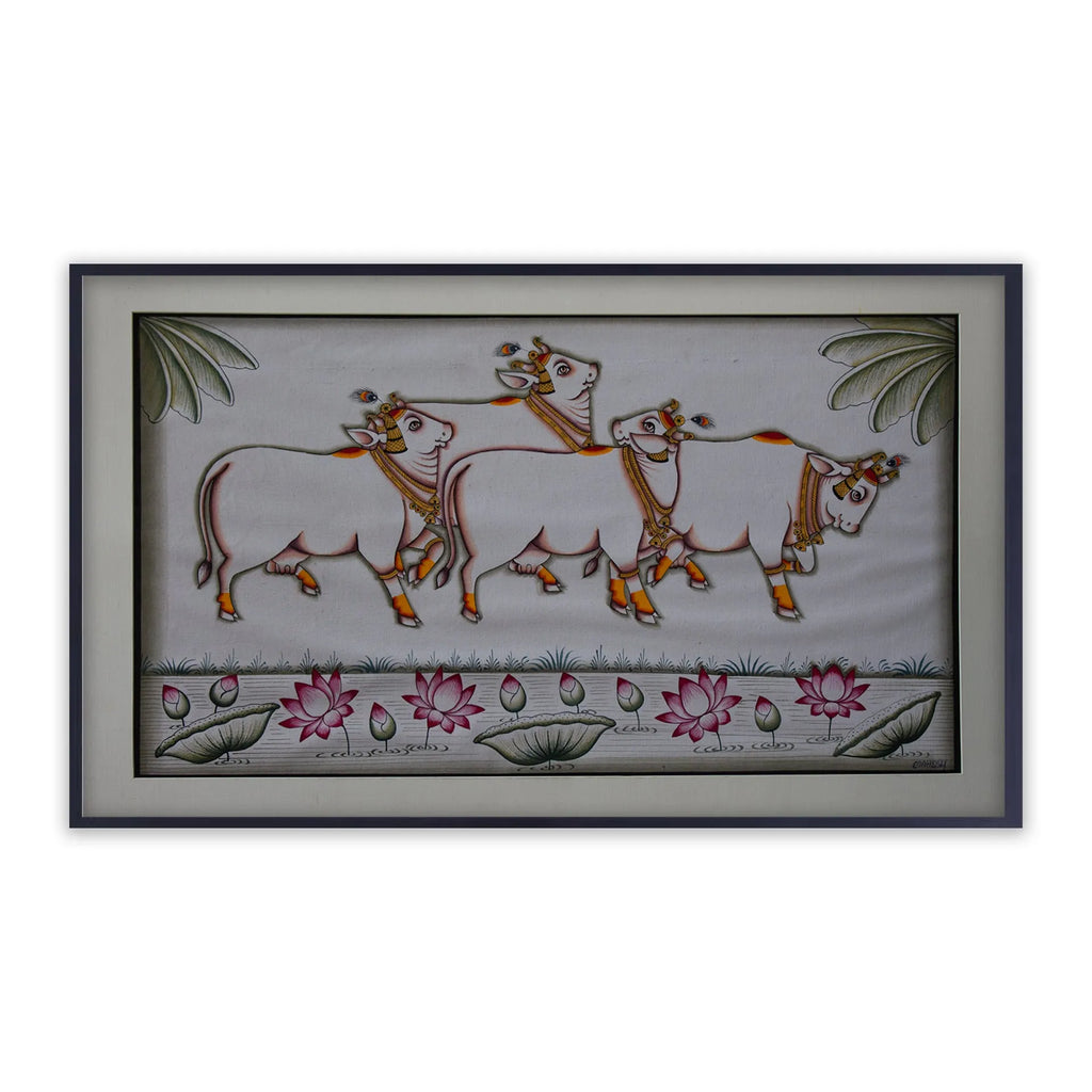 Pichwai Art - The Pichwai Cows