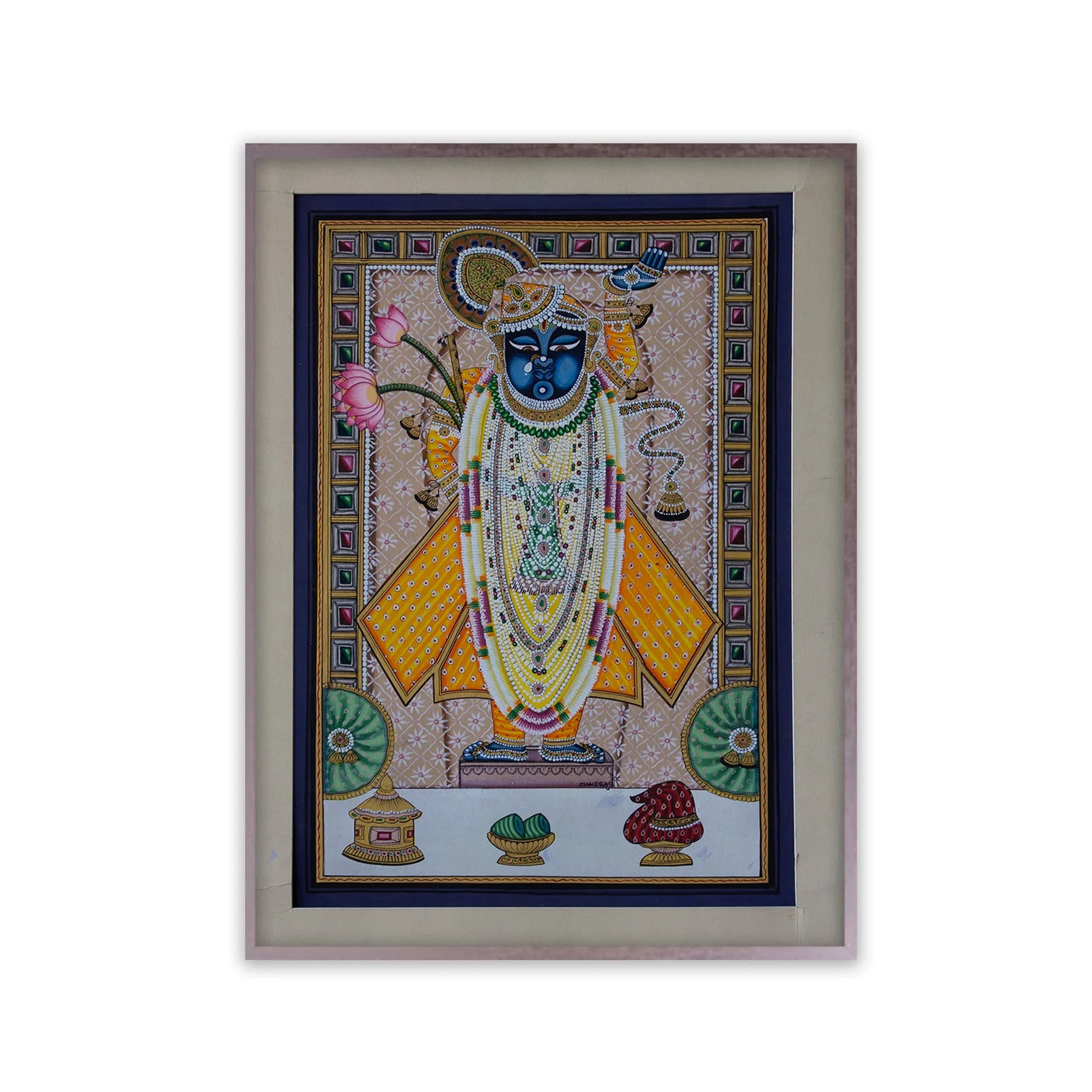 Pichwai Art - Shreenath ji