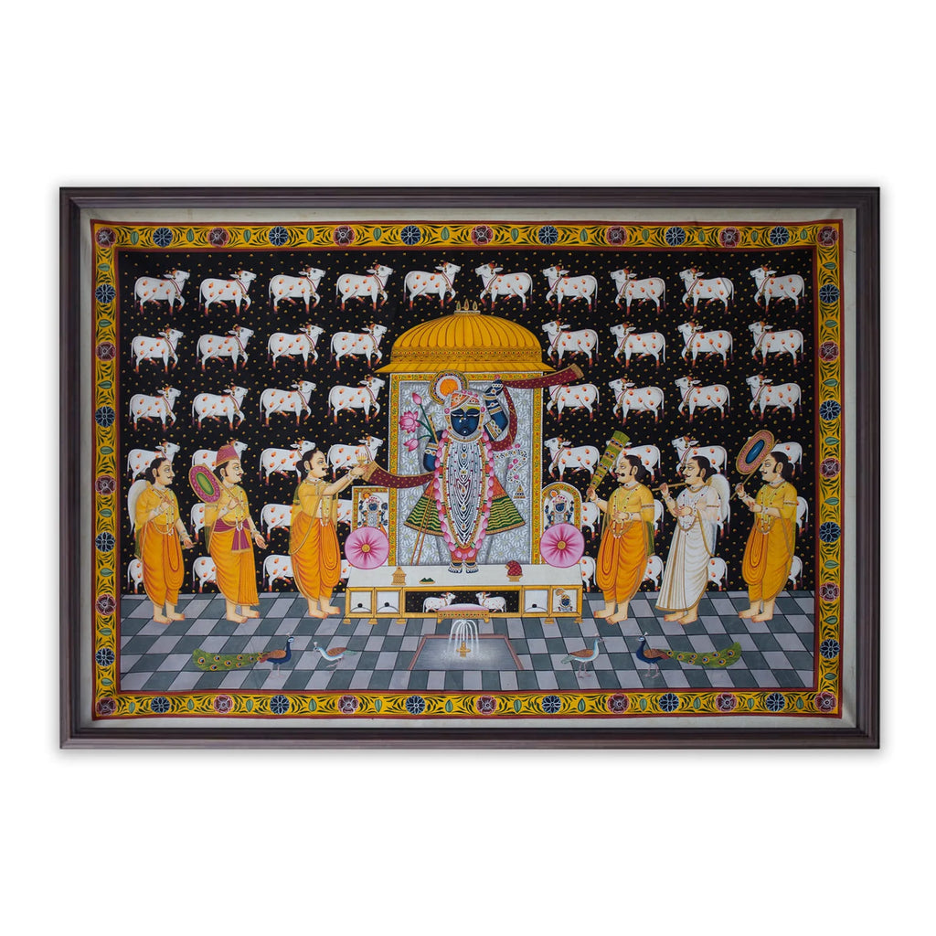 Pichwai Art - Sandhya Aarti Darshan