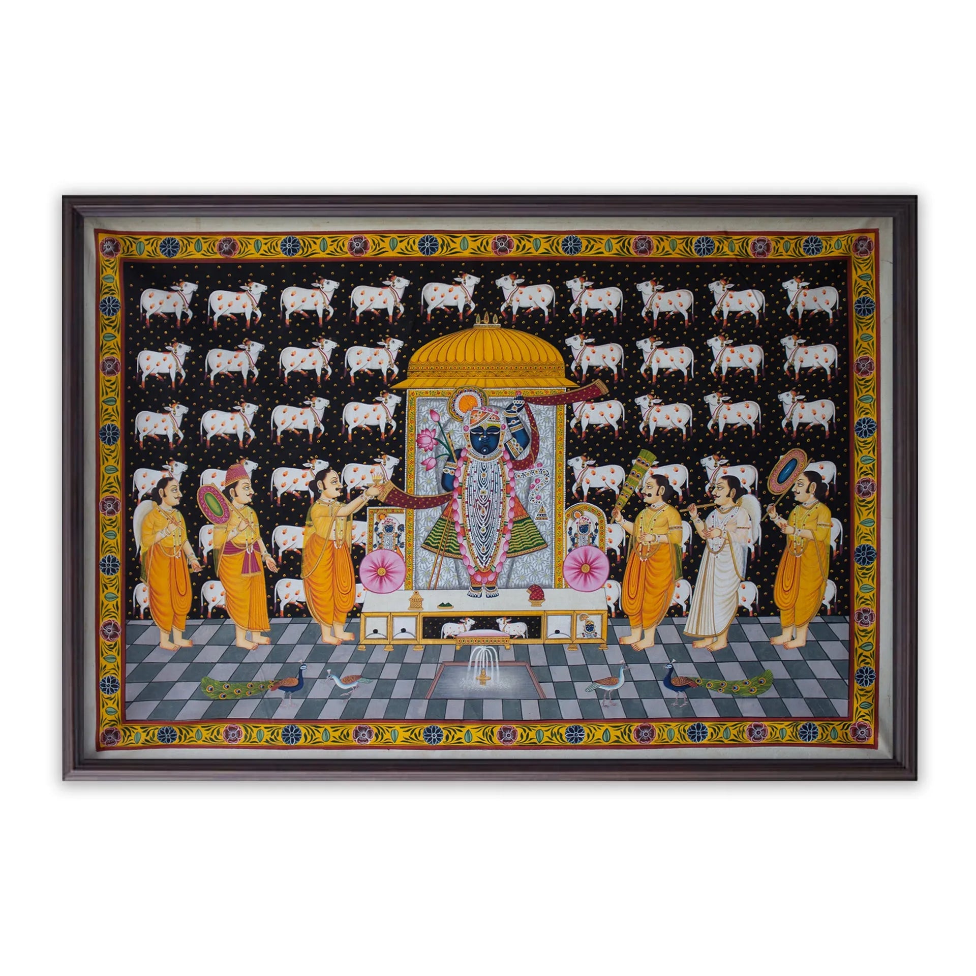 Pichwai Art - Sandhya Aarti Darshan