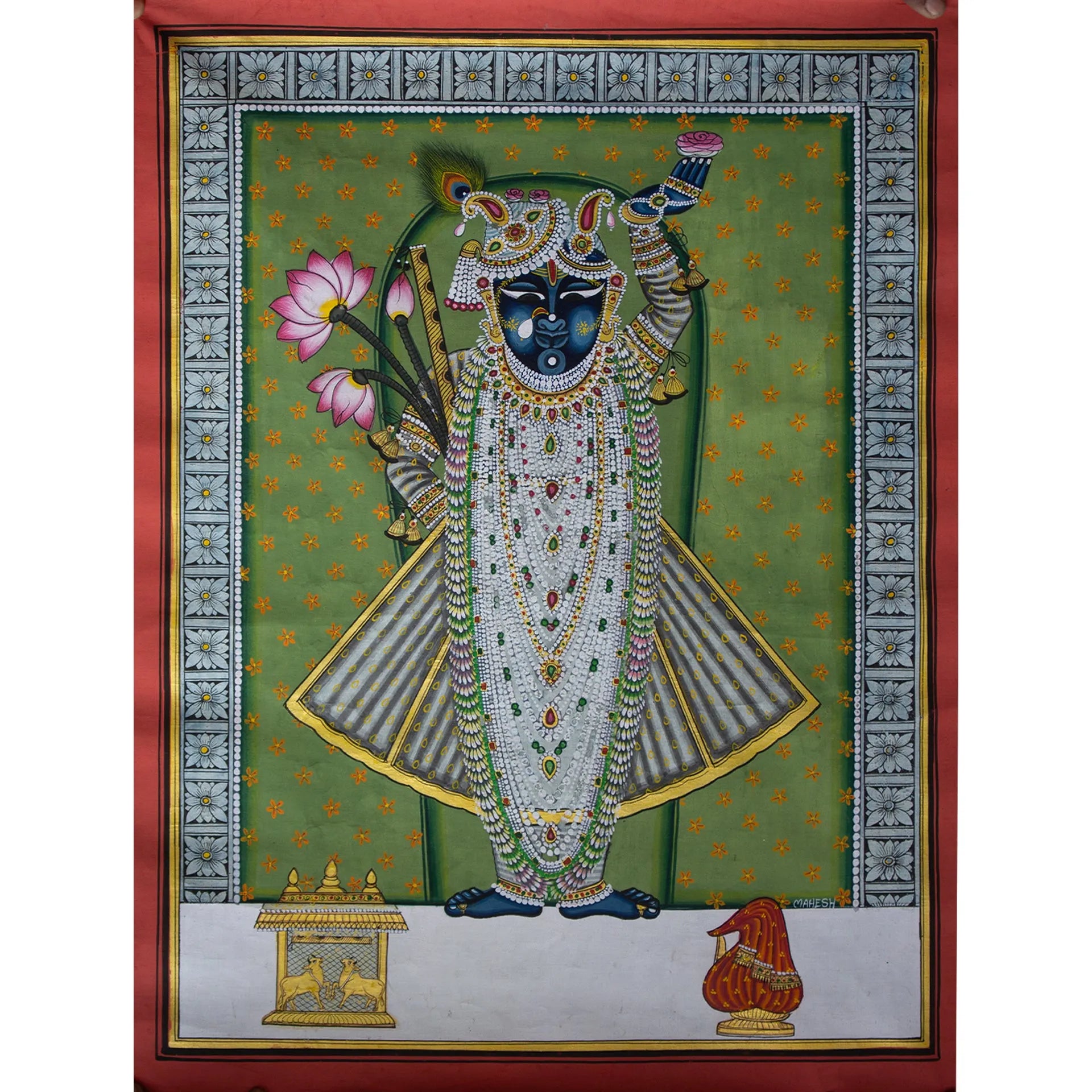 Pichwai Art - Shreenath ji