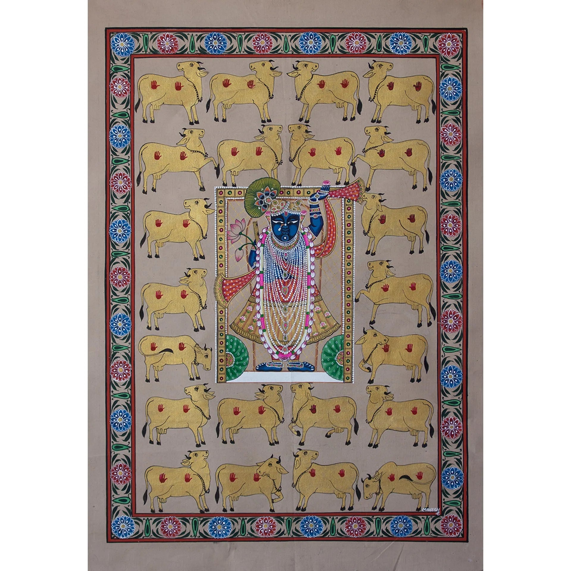 Pichwai Art - Gopashtami