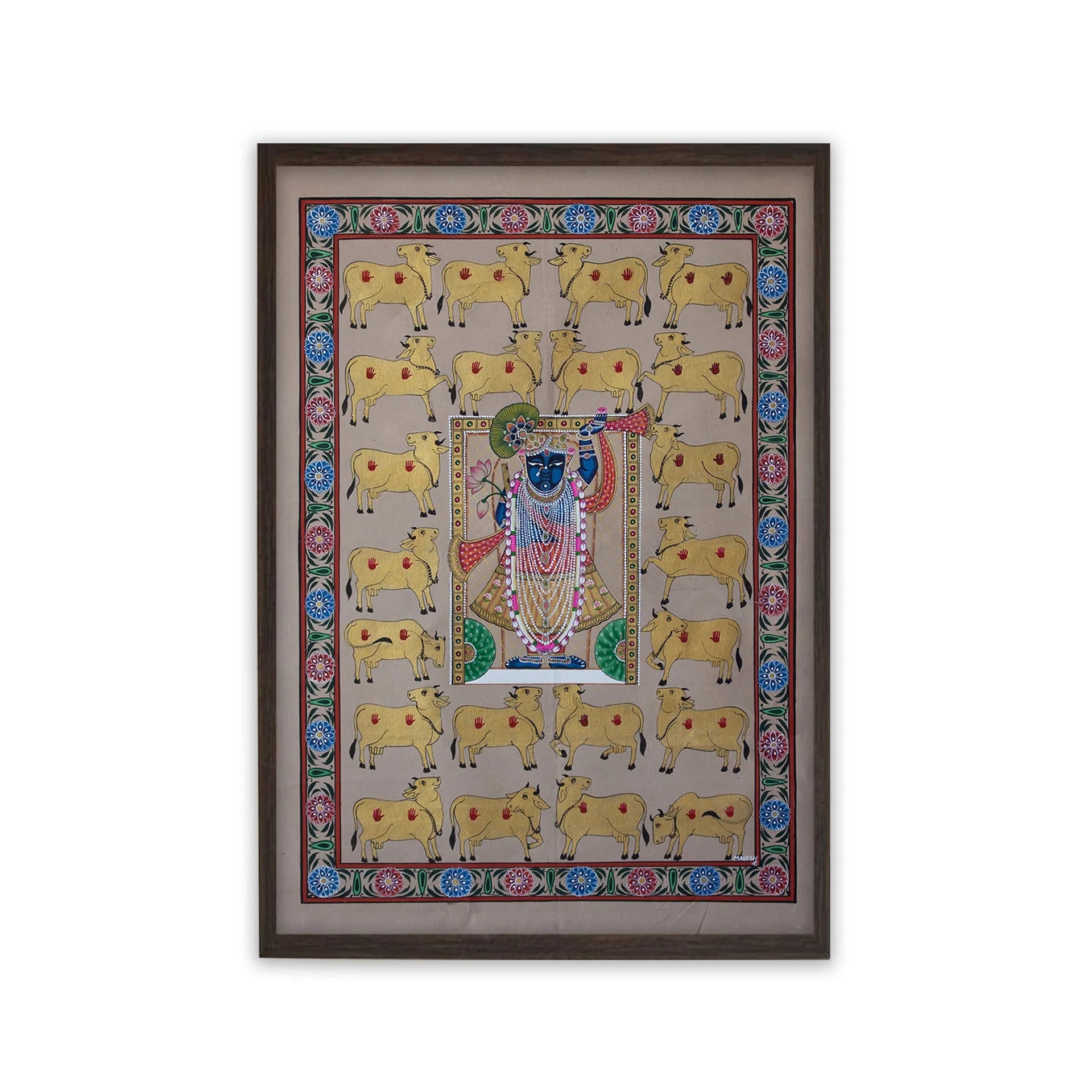 Pichwai Art - Gopashtami