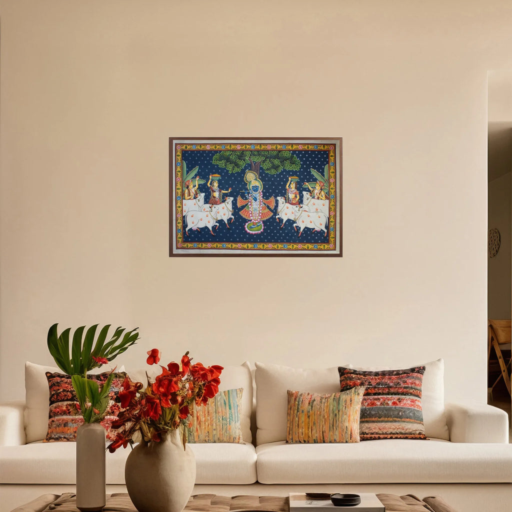 Pichwai Art - Sharad Poornima