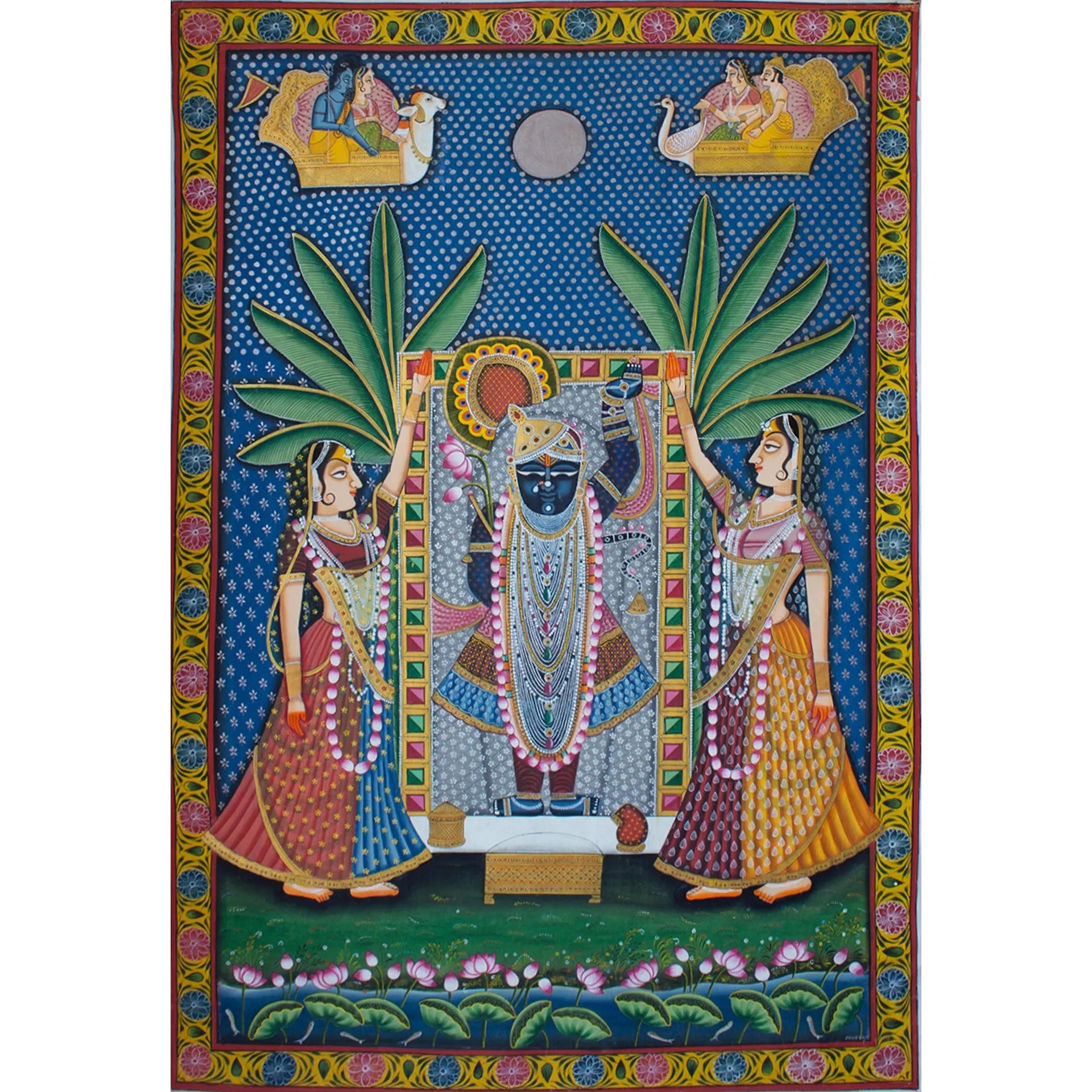 Pichwai Art - Sharad Poornima