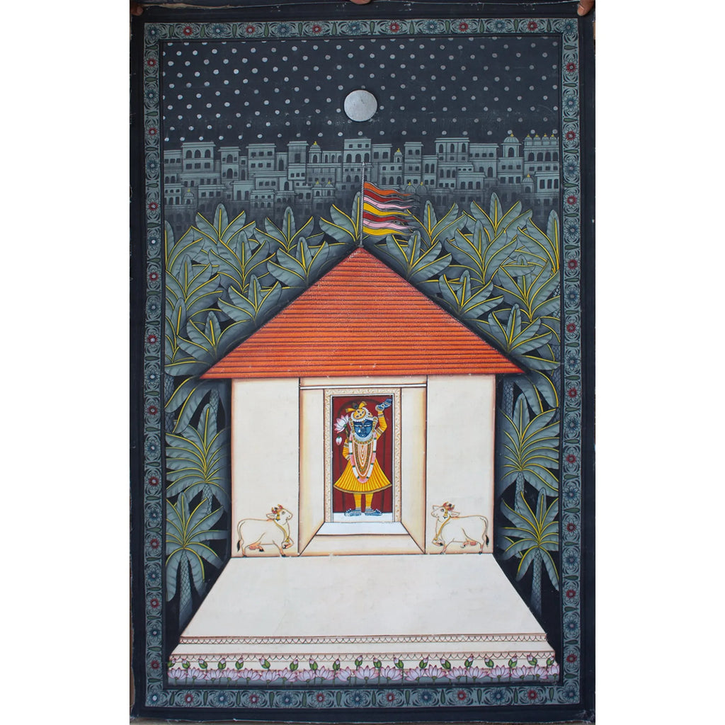 Pichwai Art - Shreenathji Mandir in Nathdwara