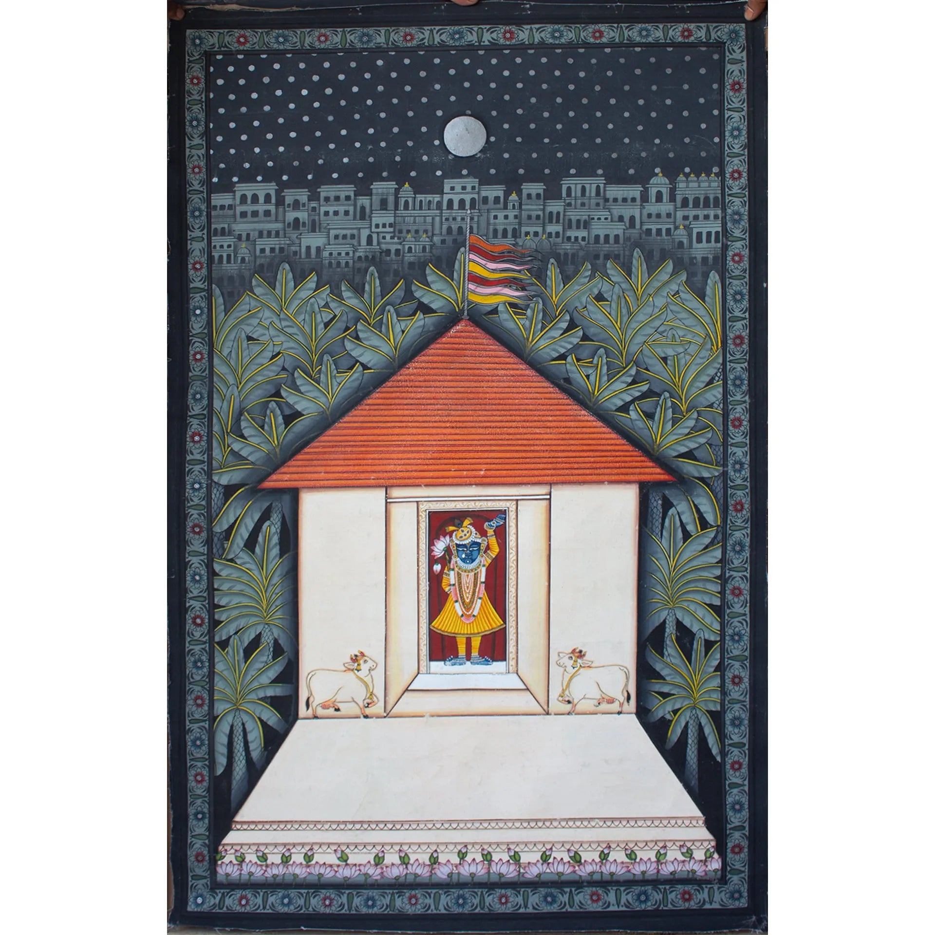 Pichwai Art - Shreenathji Mandir in Nathdwara