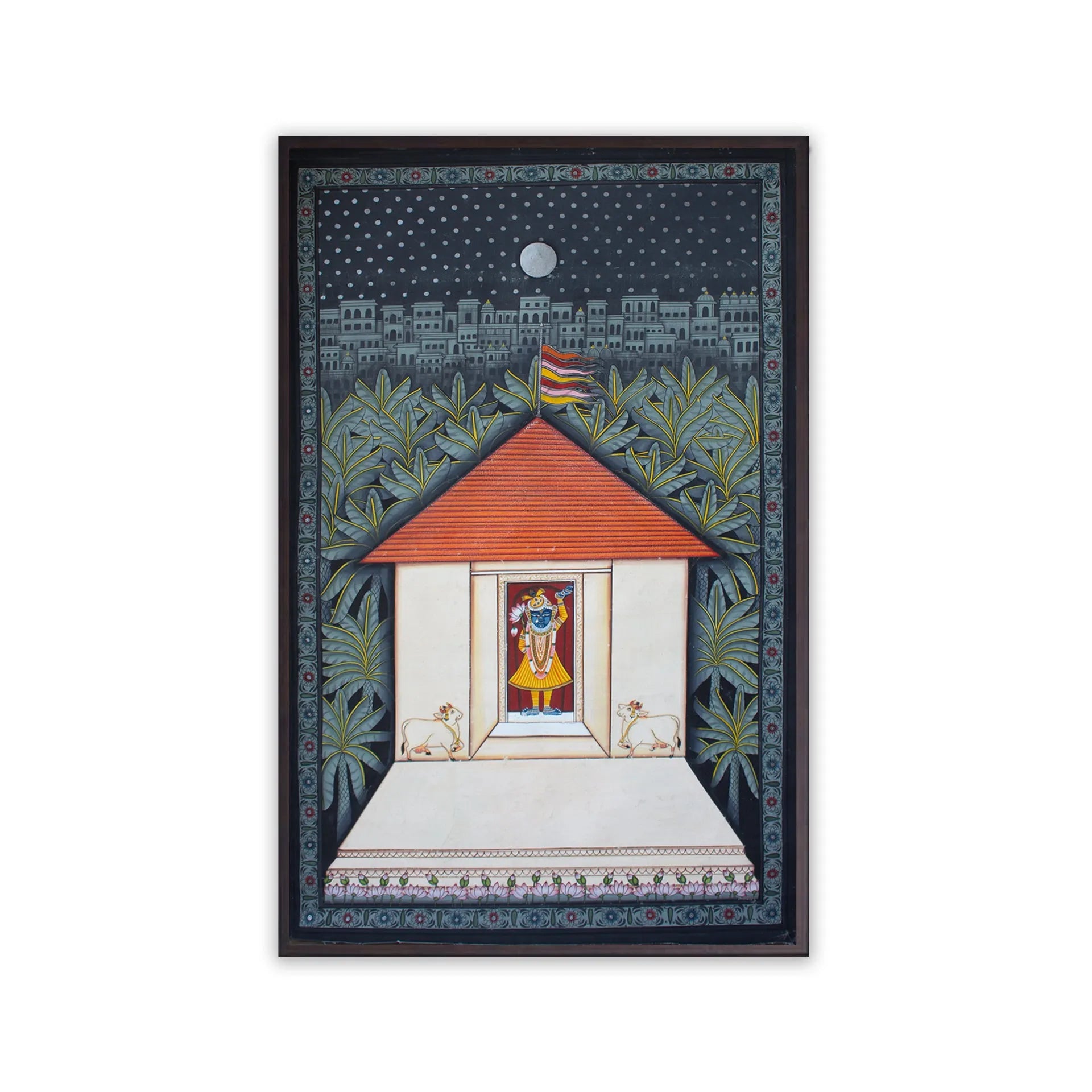 Pichwai Art - Shreenathji Mandir in Nathdwara