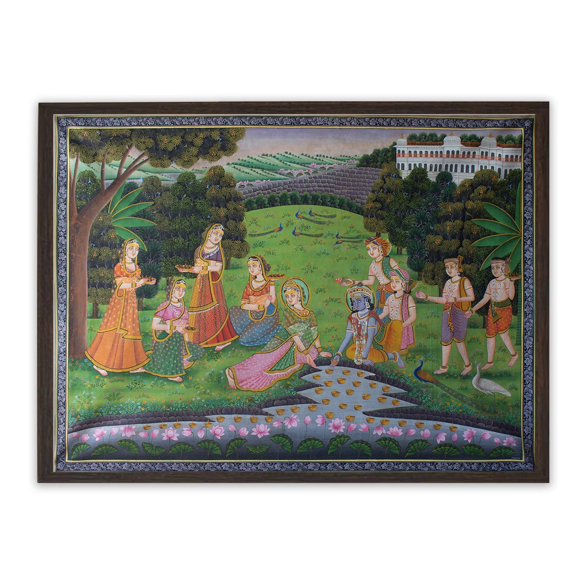 Pichwai Art - Kartik Poornima Utsav