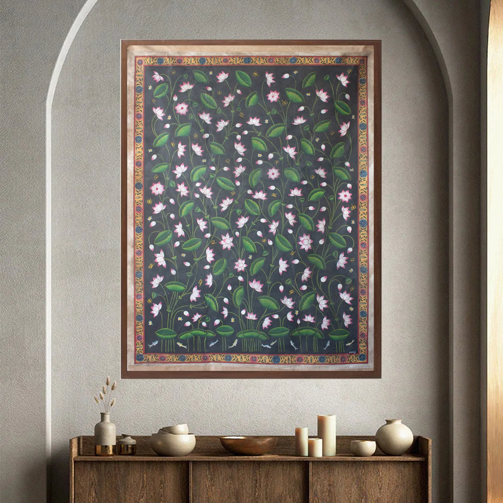 Pichwai Art - Kamal Talai