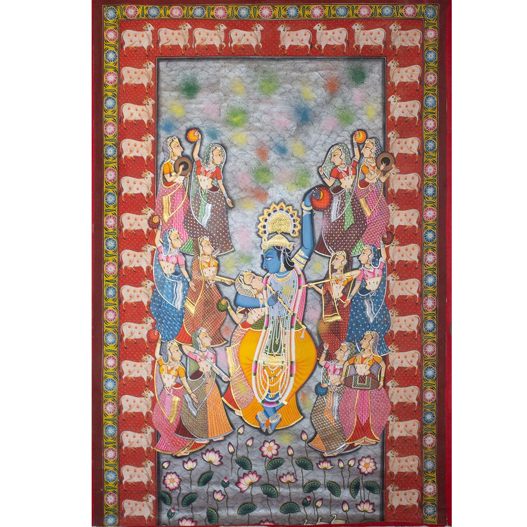 Pichwai Art - Raas Leela - Holi Utsav