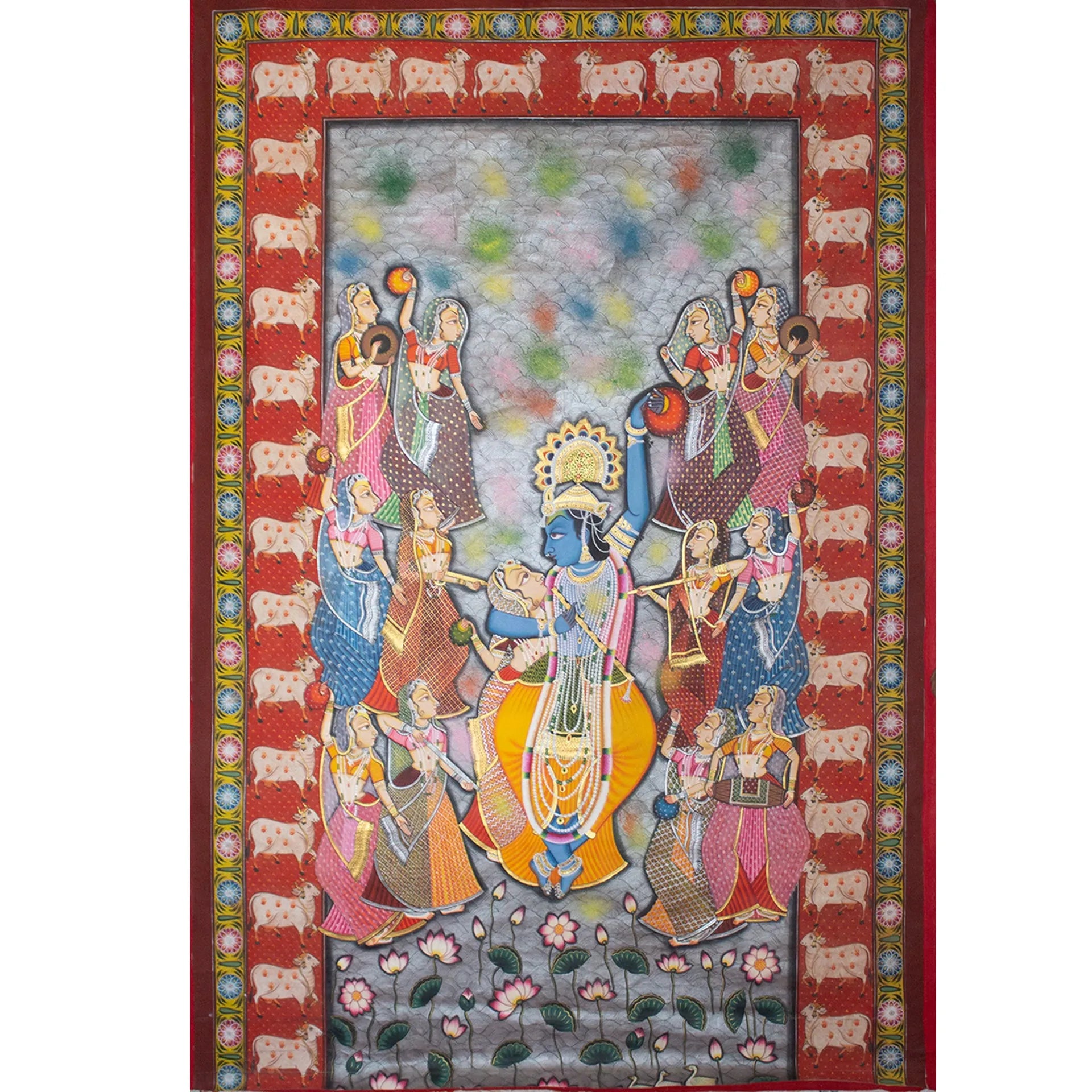 Pichwai Art - Raas Leela - Holi Utsav