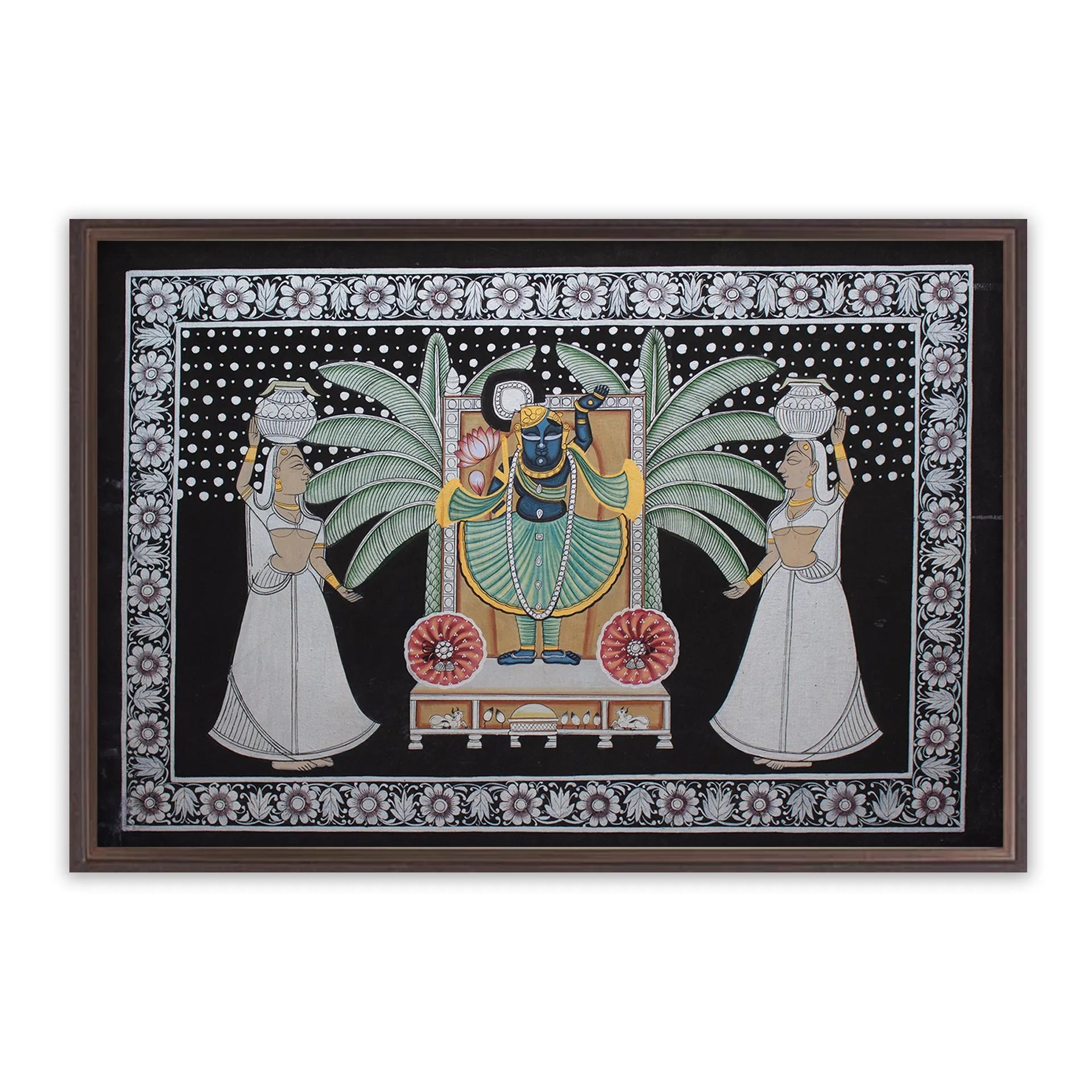Pichwai Art - Shreenath ji Darbar