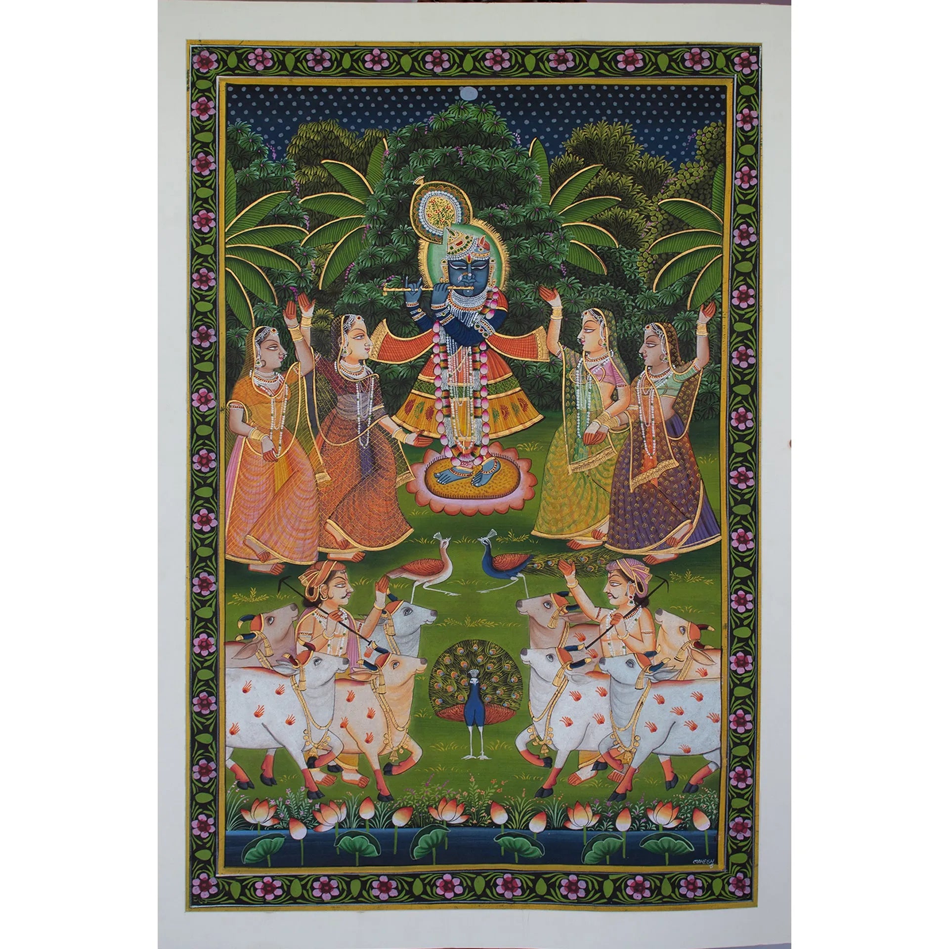 Pichwai Art - Sharad Poornima