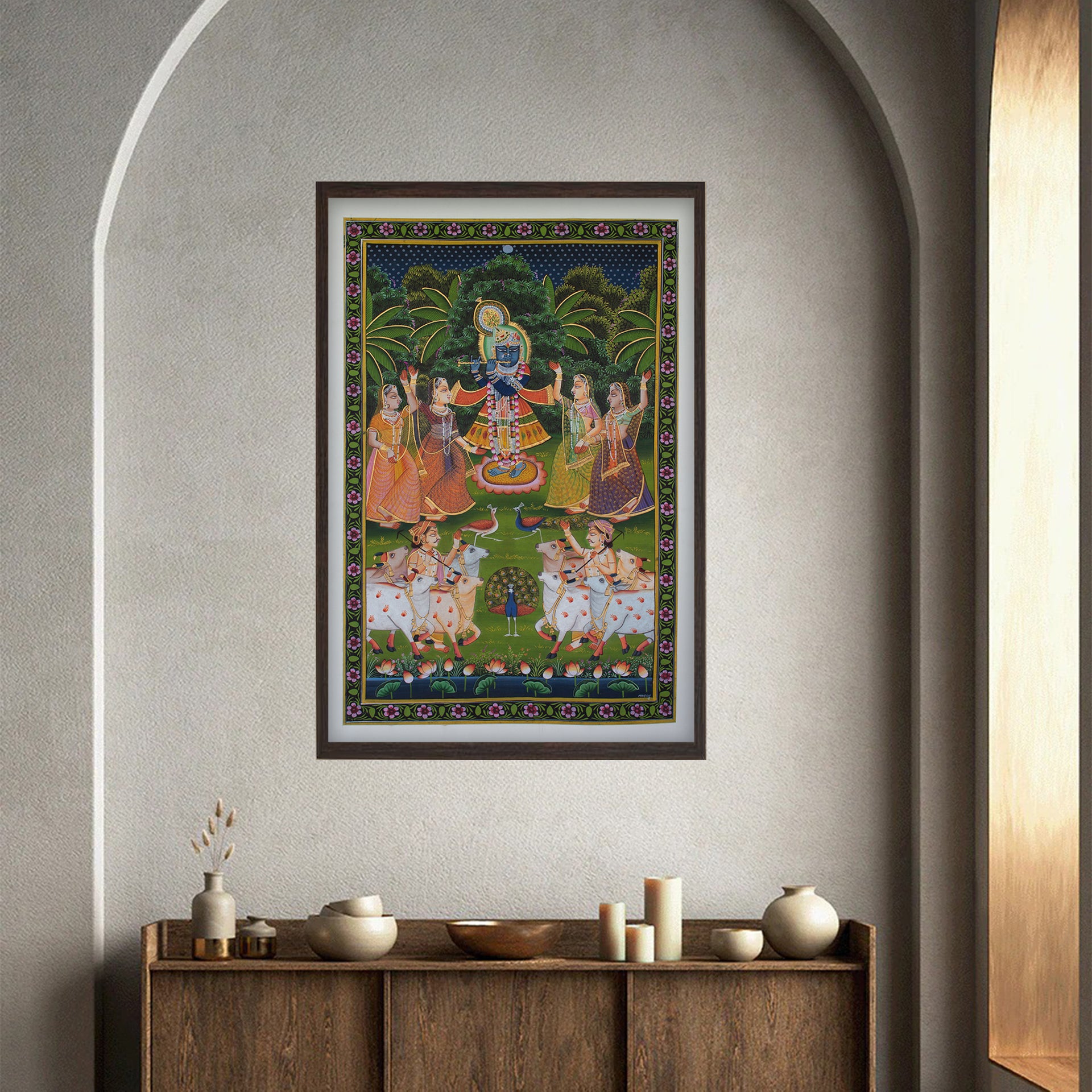 Pichwai Art - Sharad Poornima