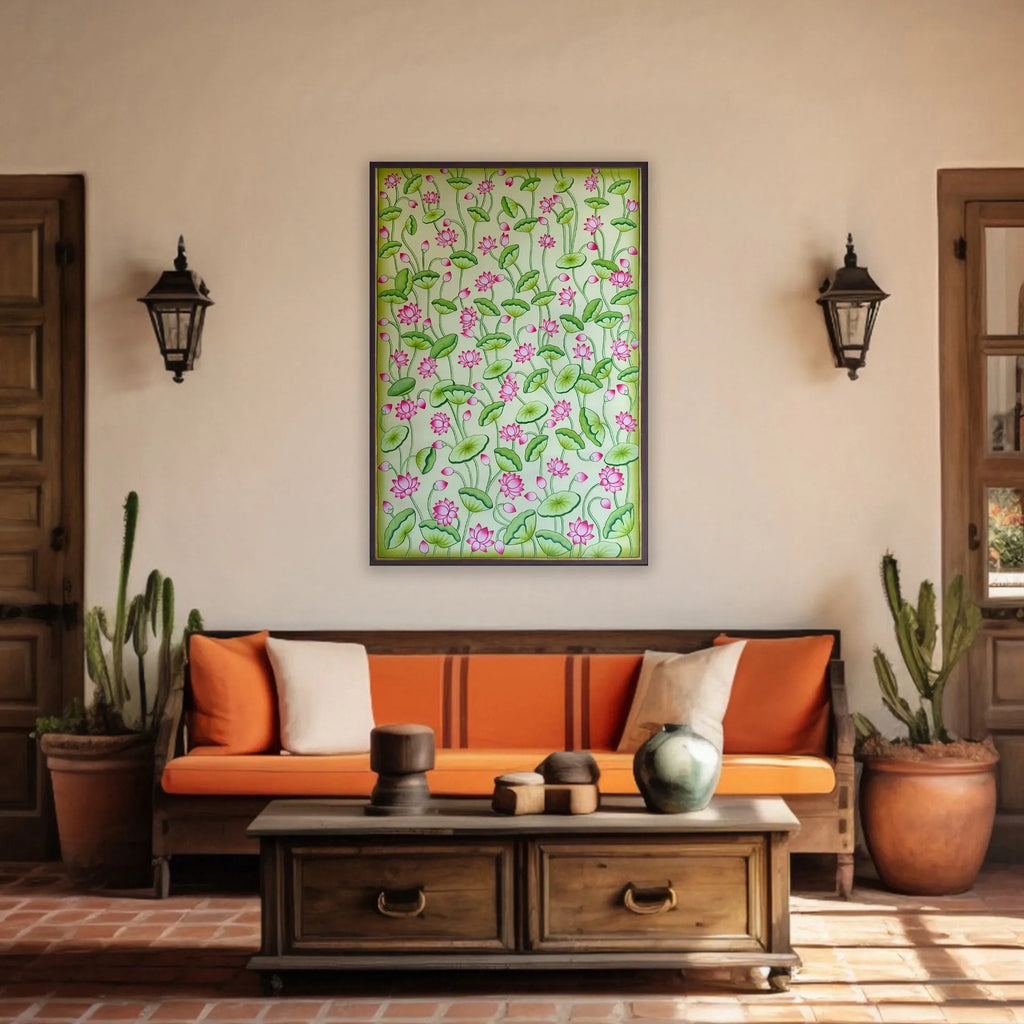 Pichwai Art - Kamal Talai