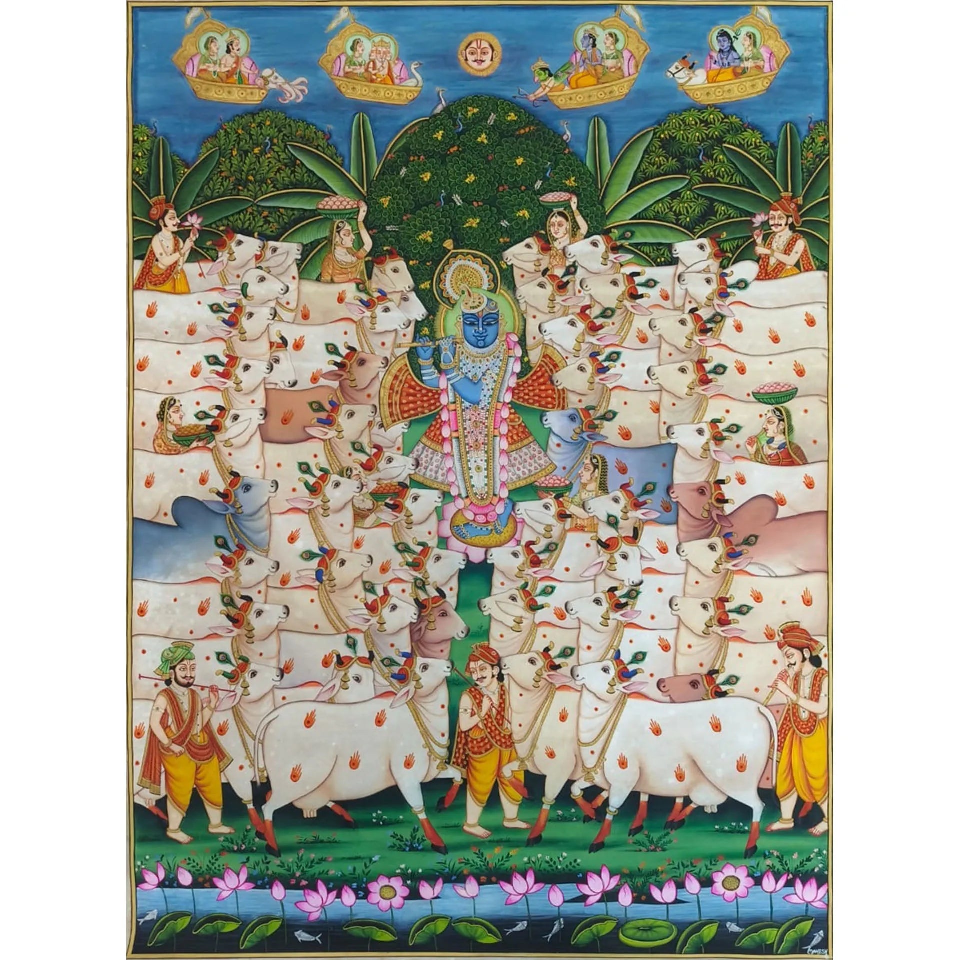 Pichwai Art - Gopashtami