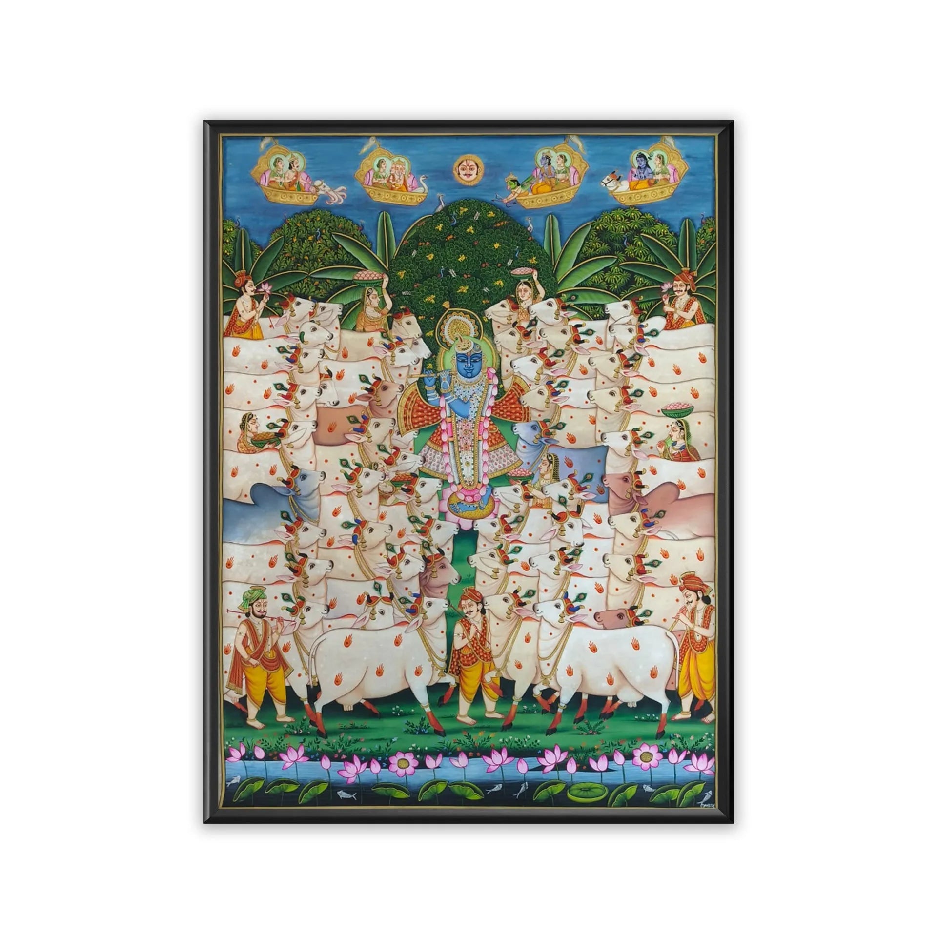 Pichwai Art - Gopashtami