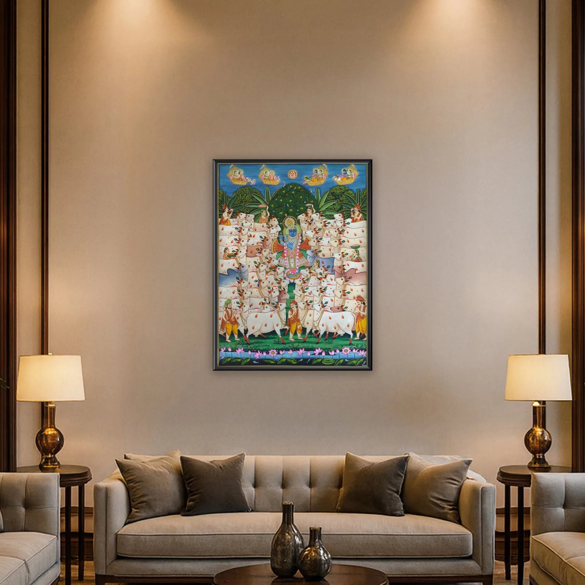 Pichwai Art - Gopashtami
