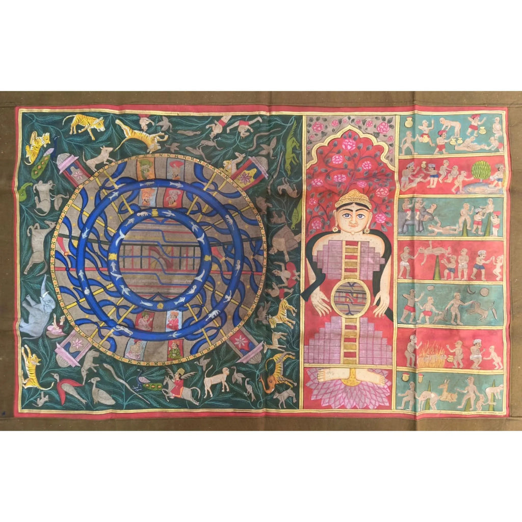 Pichwai Art - Jain Godess- Nagdevi