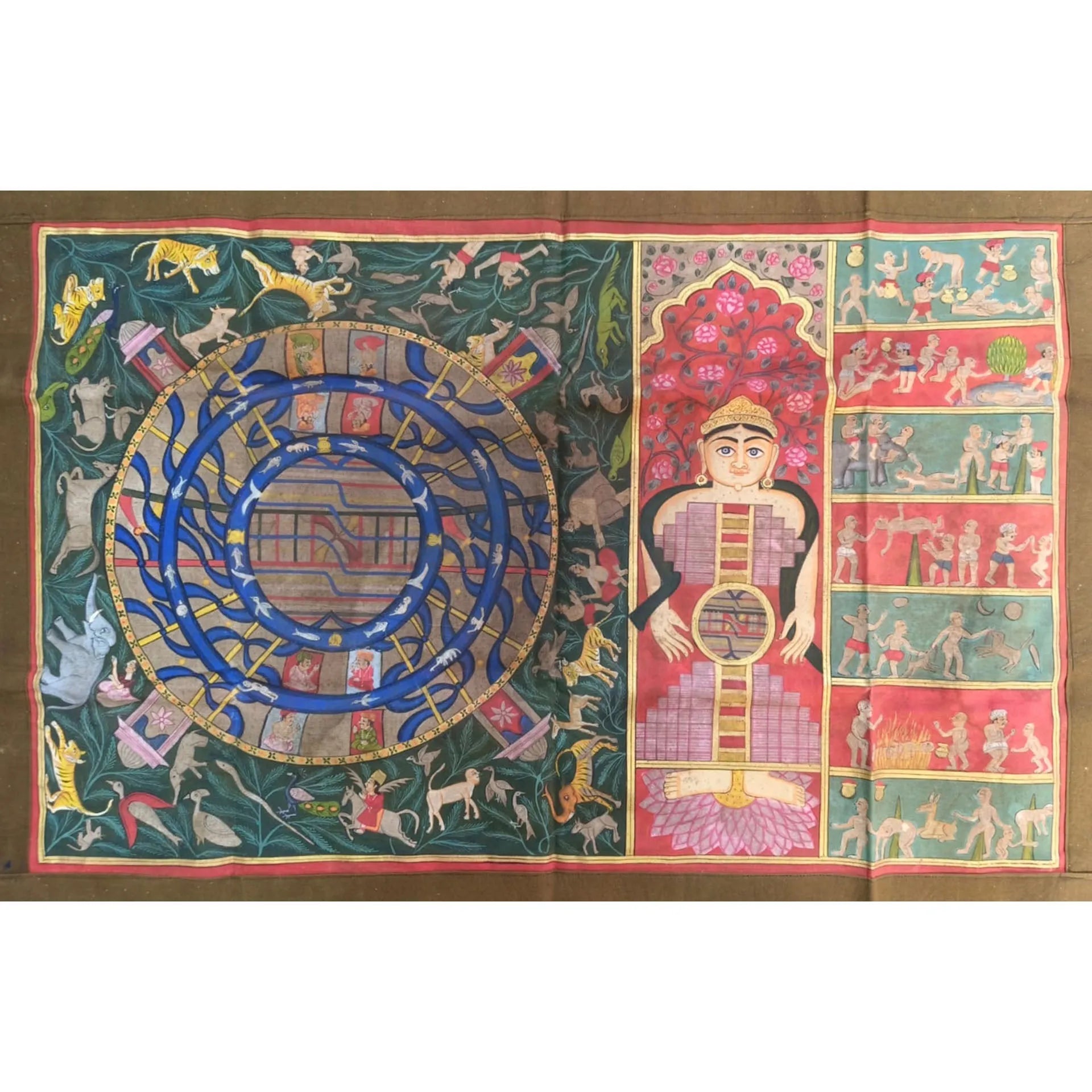 Pichwai Art - Jain Godess- Nagdevi