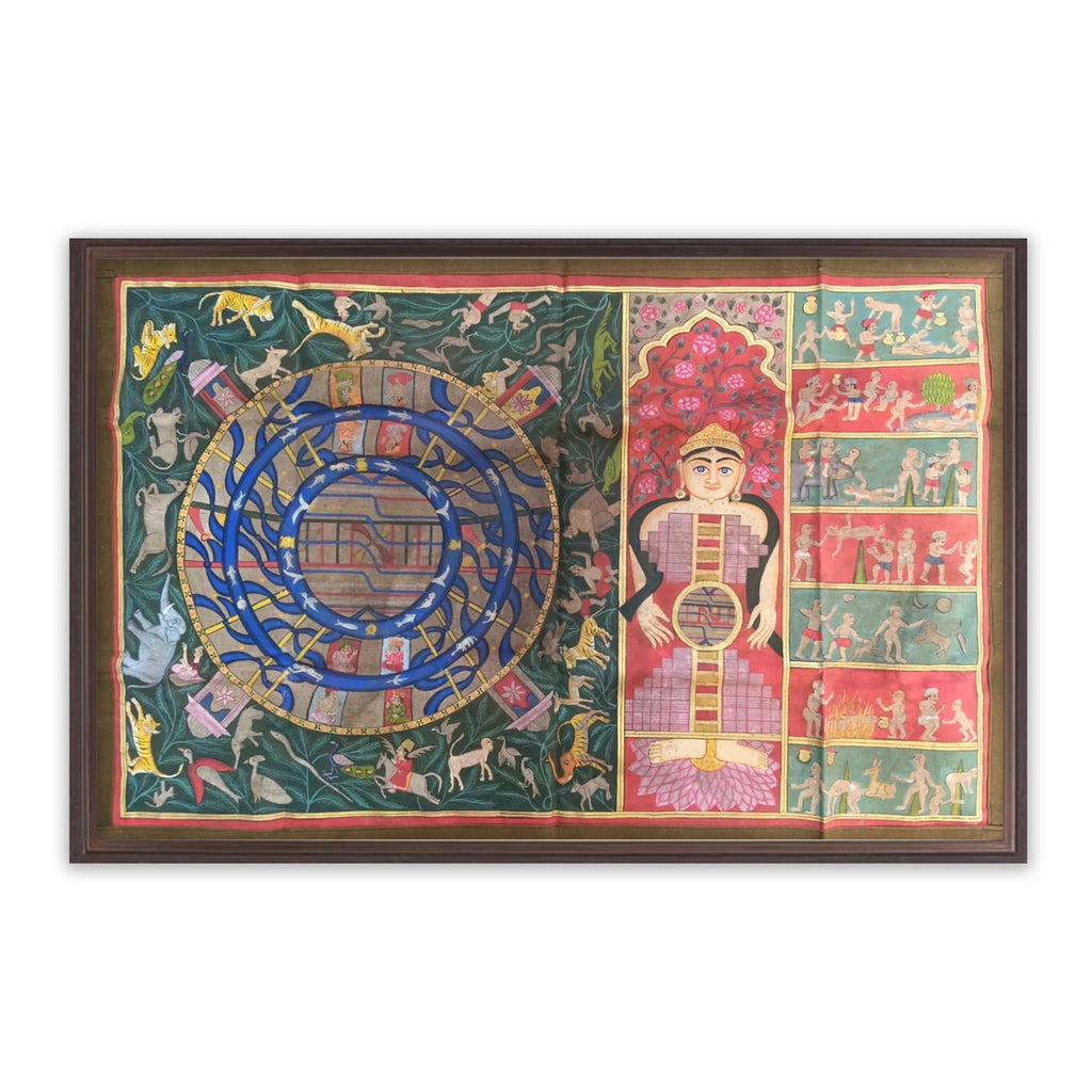 Pichwai Art - Jain Godess- Nagdevi