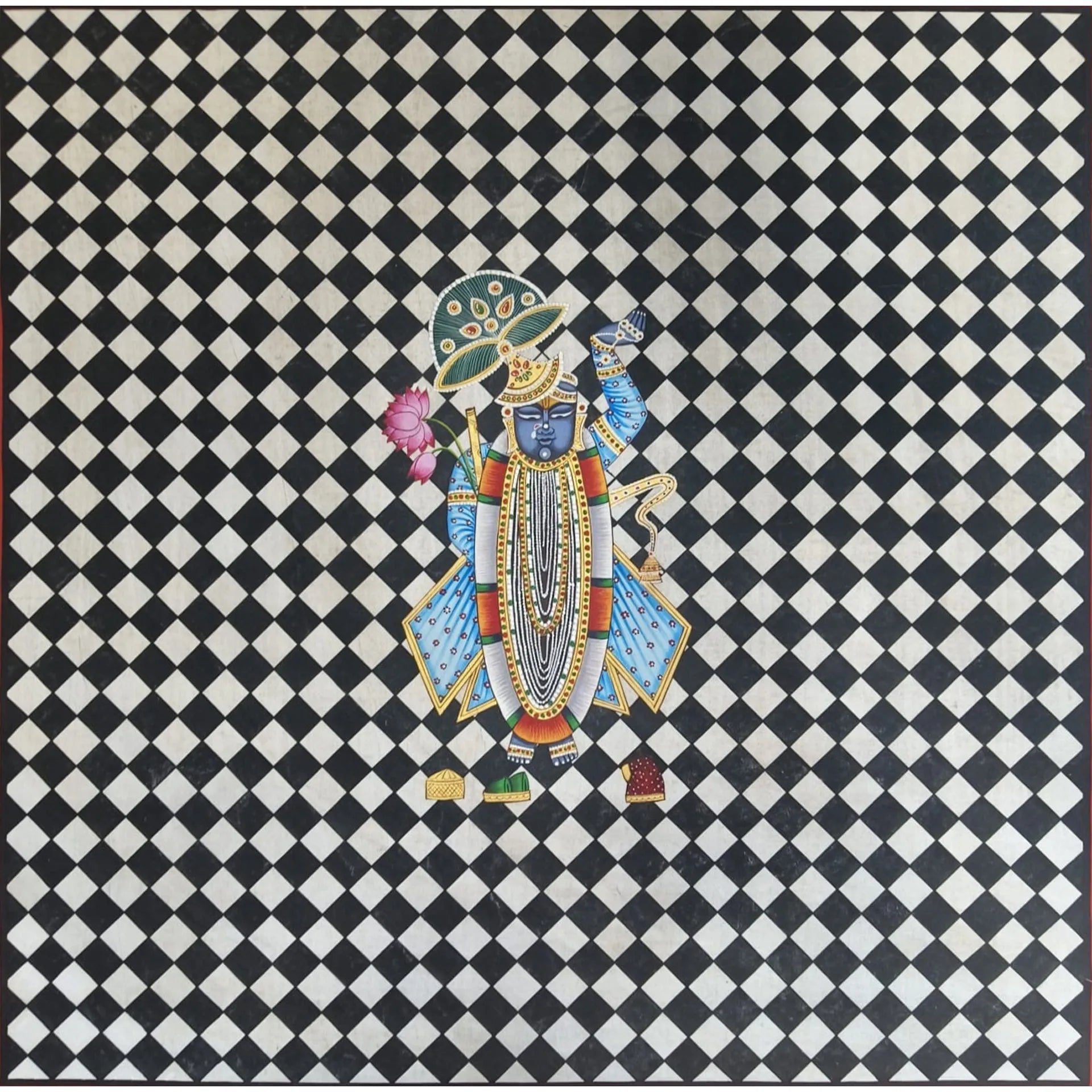Pichwai Art - Shreenath ji