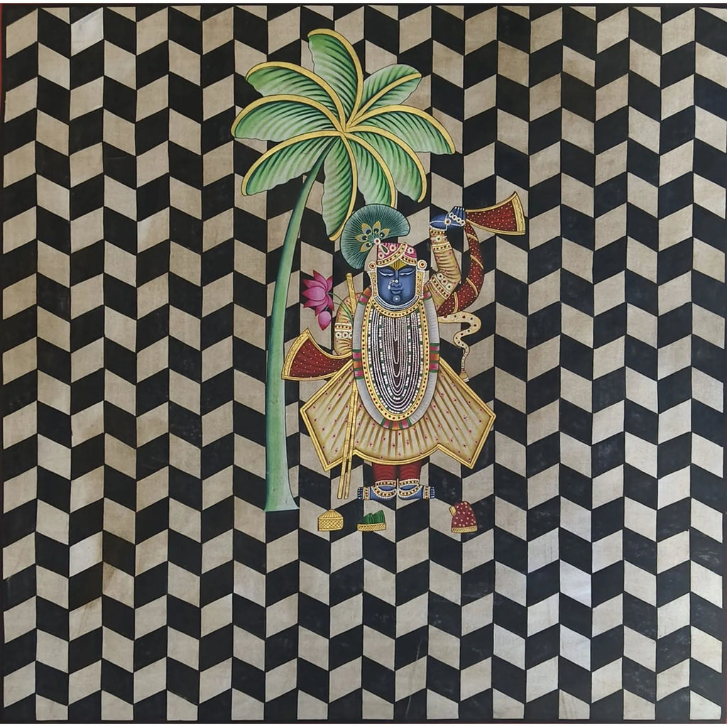 Pichwai Art - Shreenath ji